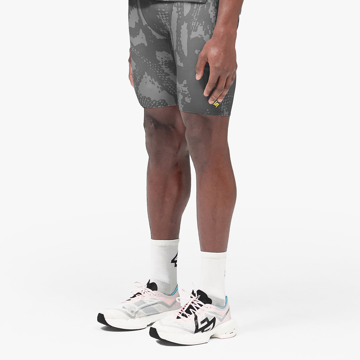 247 London Half Tight Vintage Grey | Mens Running Tights | REPRESENT