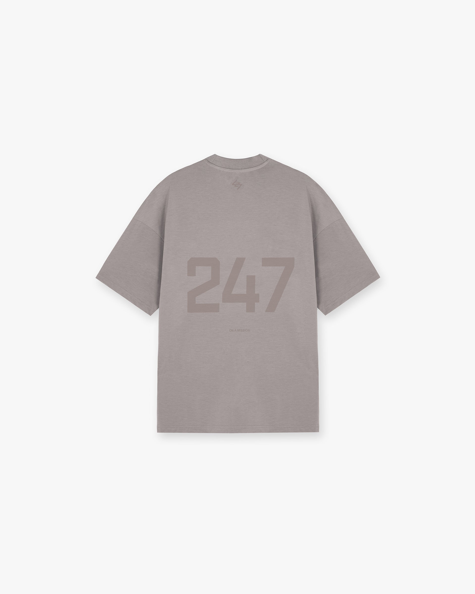 Team 247 Oversized T-Shirt - Ash Grey | REPRESENT