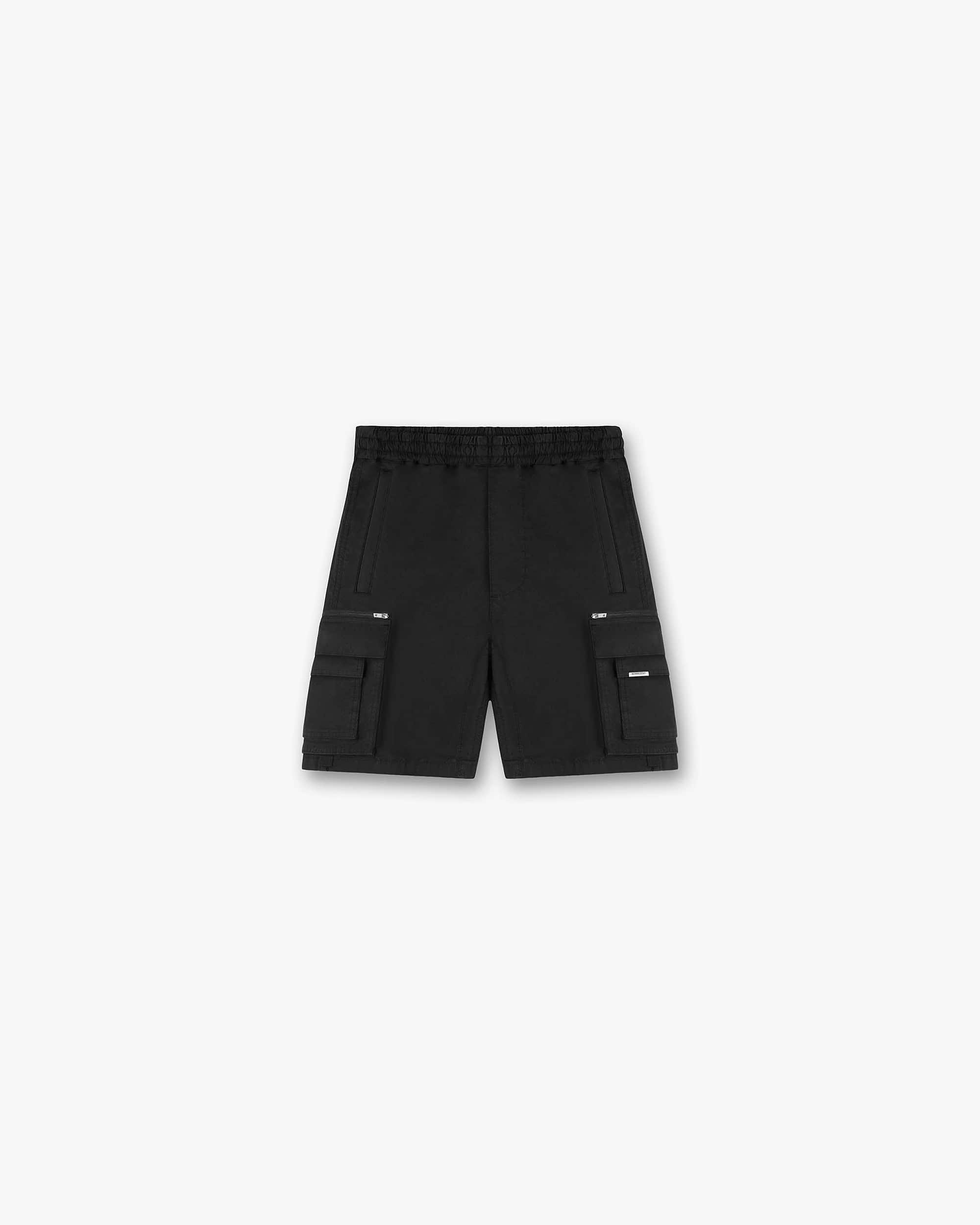 Cargo Shorts | Black Shorts SS23 | Represent Clo