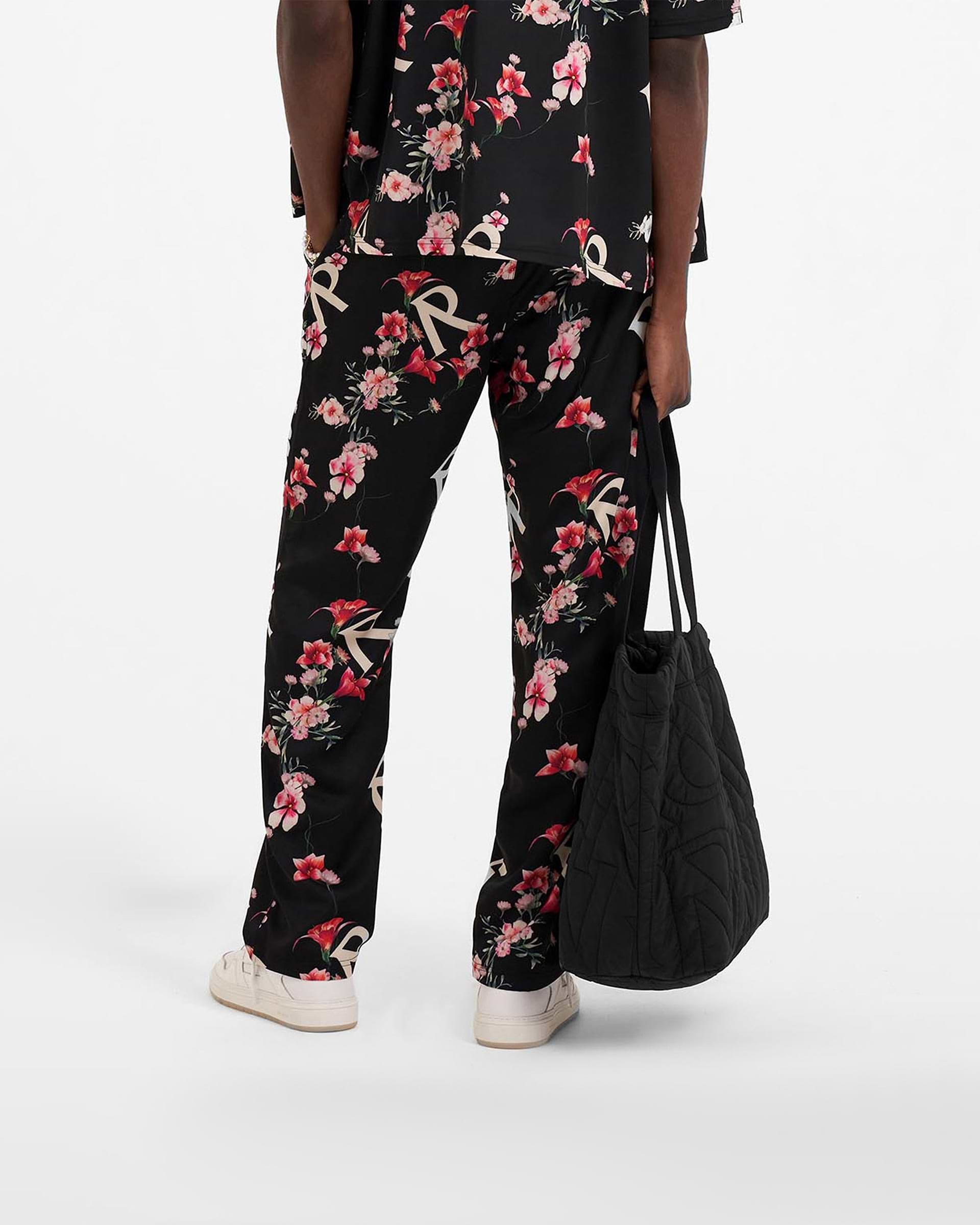 Floral Pant - Black