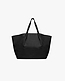 Leather Pleat Large Tote