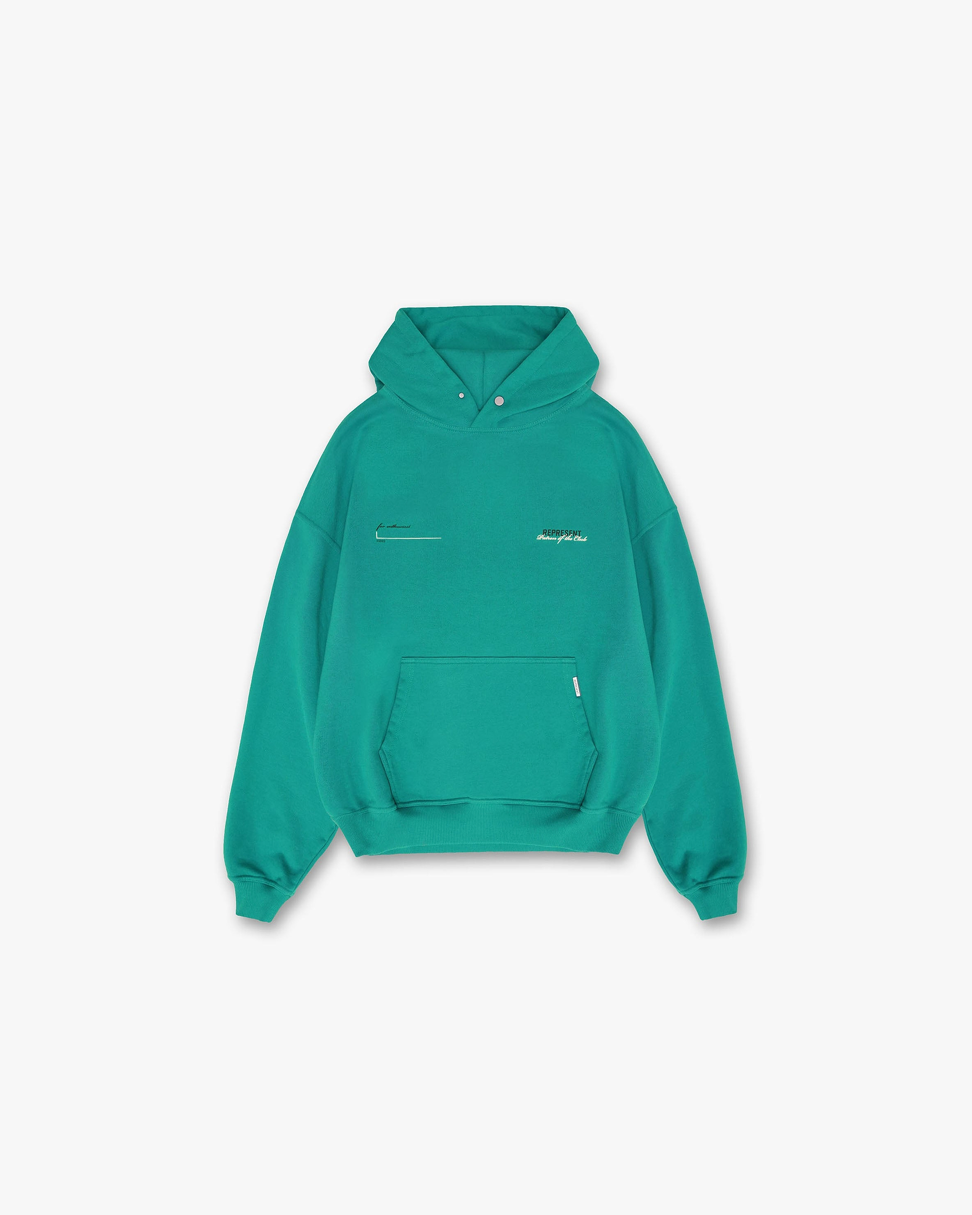 Patron Of The Club Hoodie - Teal
