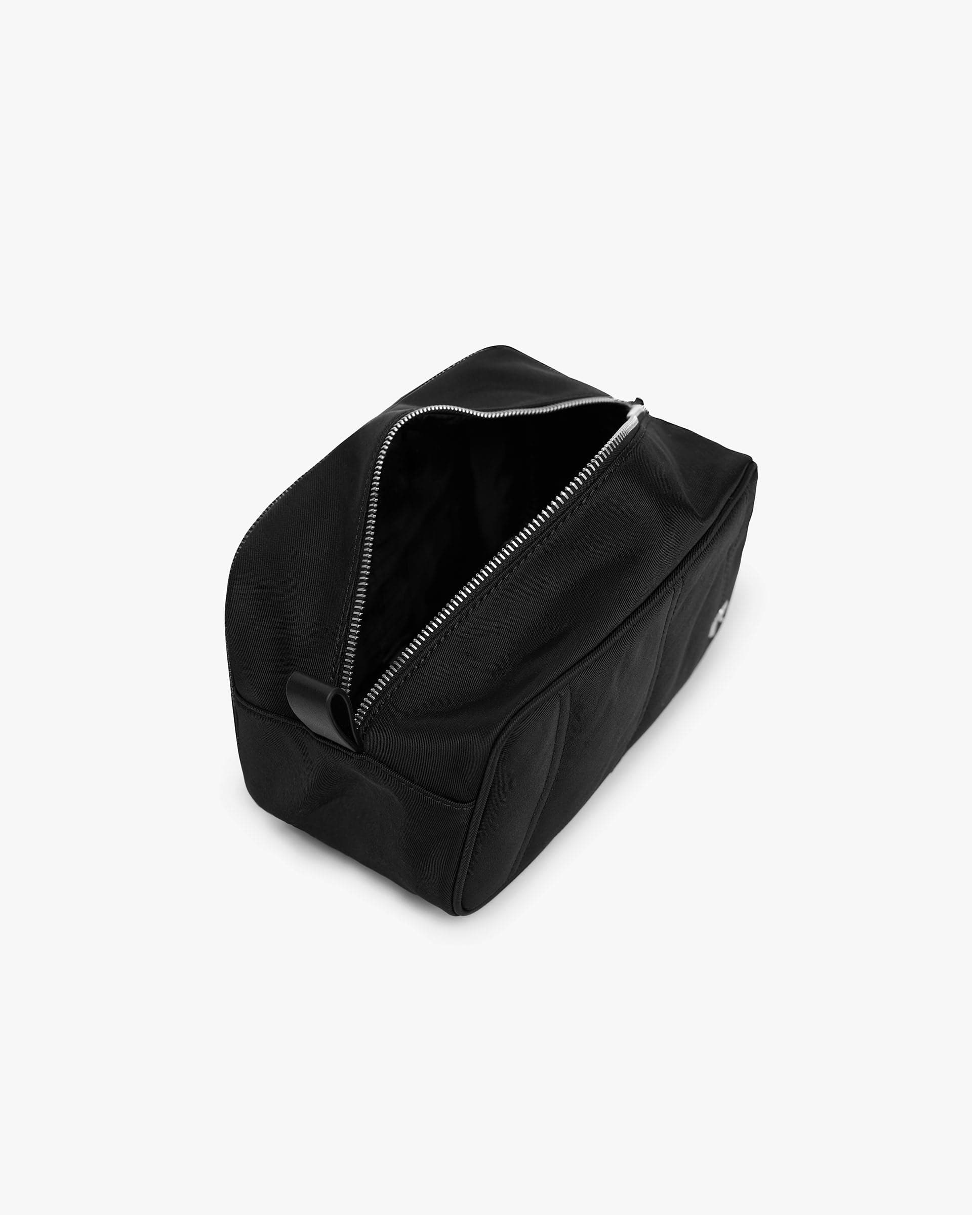 Jet Black Quilted Wash Bag - Zip | Accessories | REPRESENT