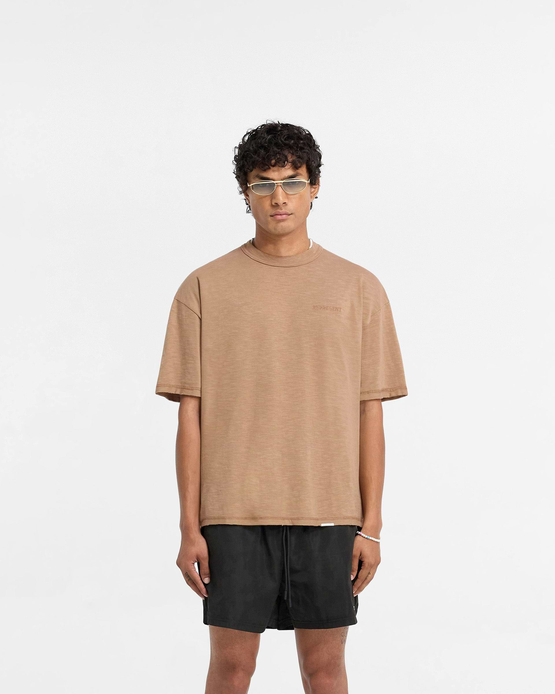 Slub T-Shirt - Walnut