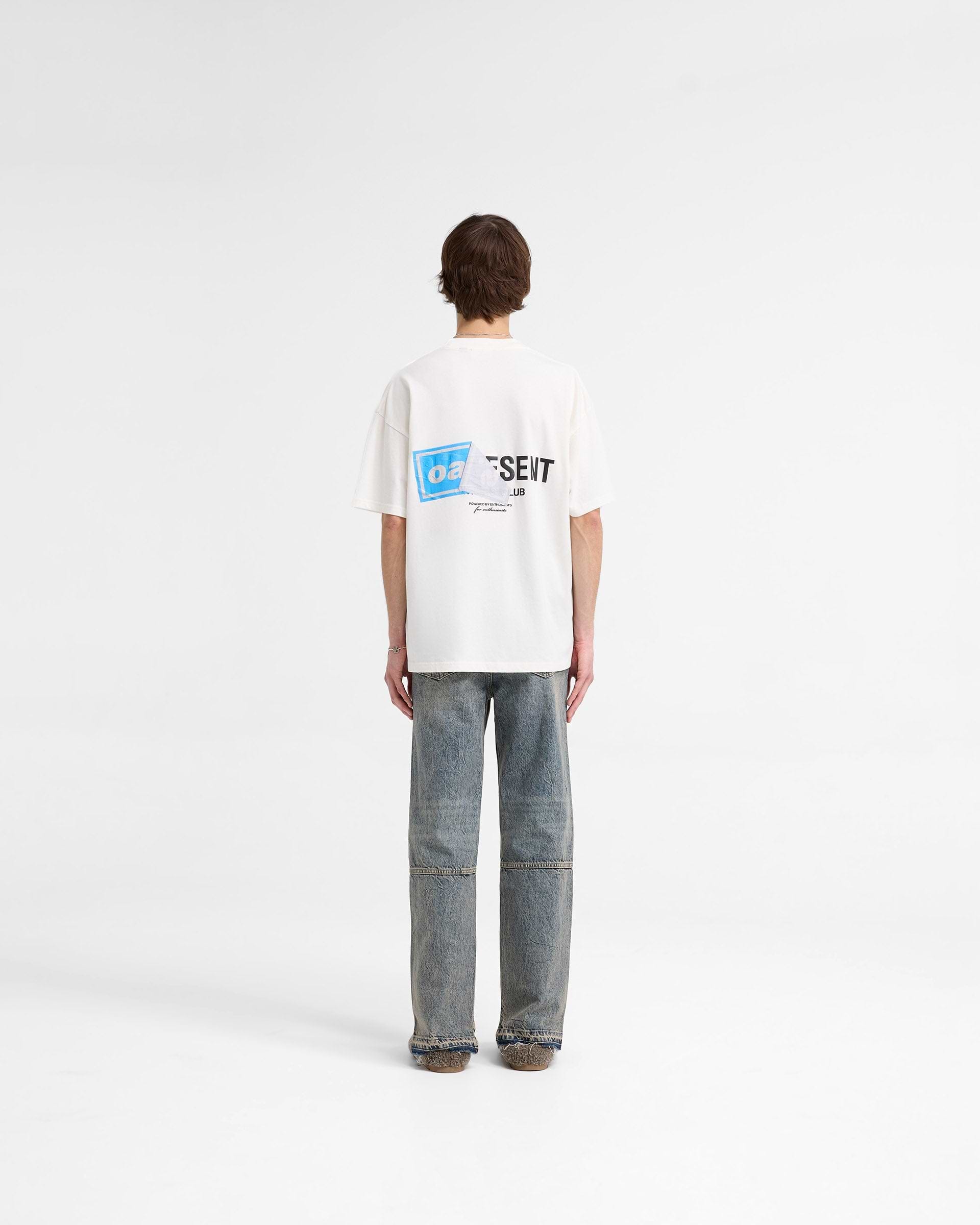 洋楽 TE: What You Represent? Represent X Oasis Owners Club T-Shirt | Flat White | REPRESENT