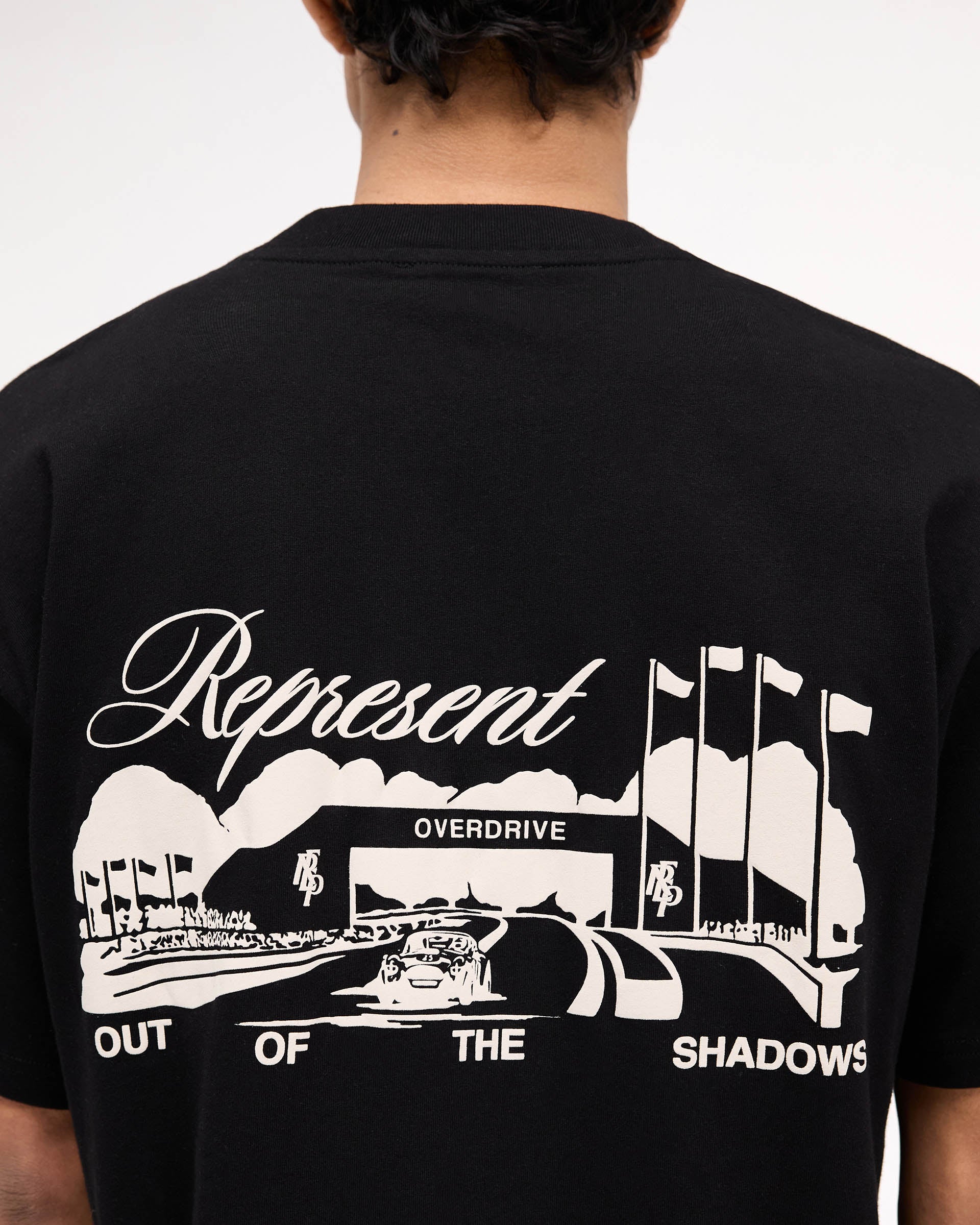 【REPRESENT】★Raceway T-Shirt★ Raceway T-Shirt - Jet Black | REPRESENT