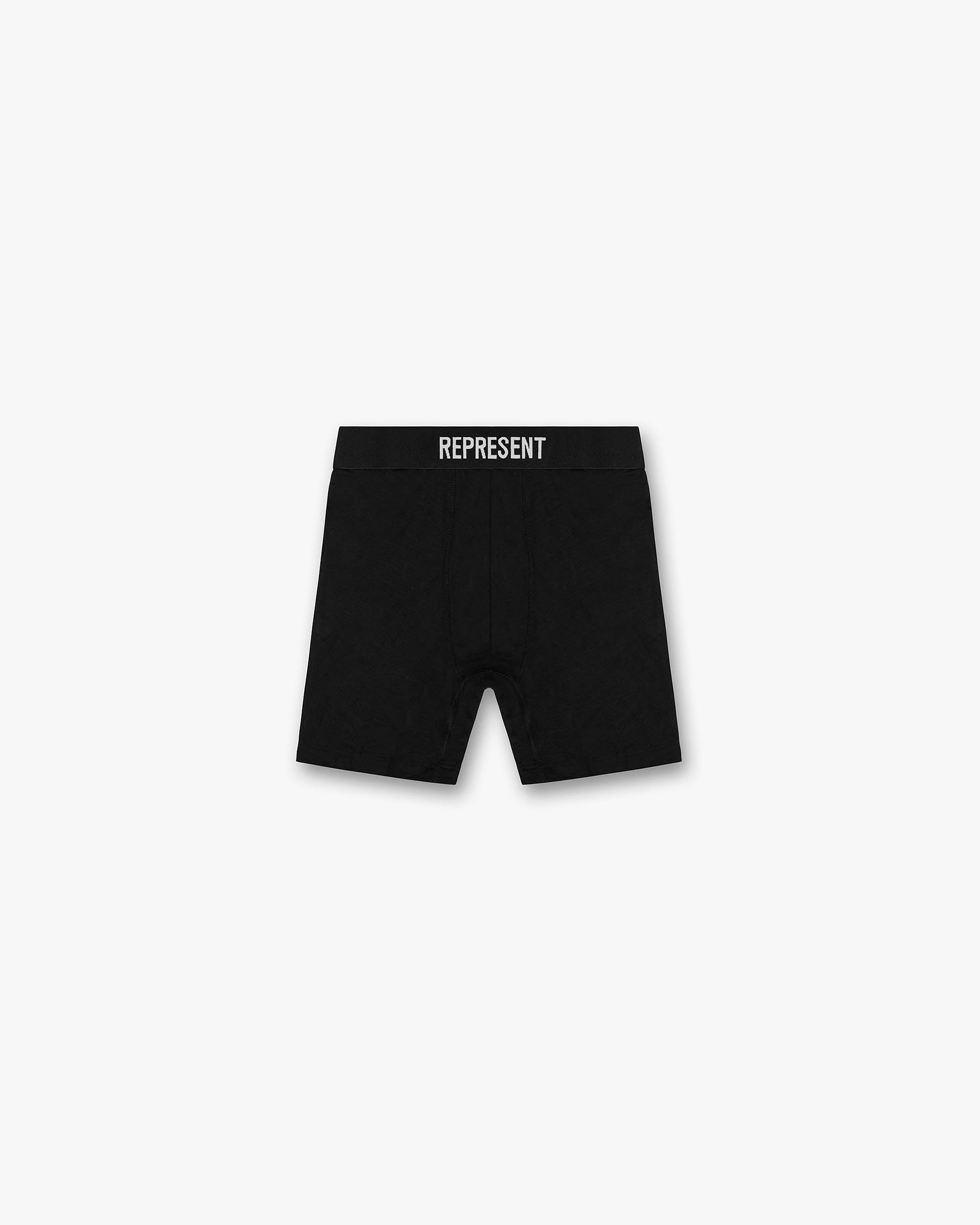 Represent Boxers 2 Pack - Black