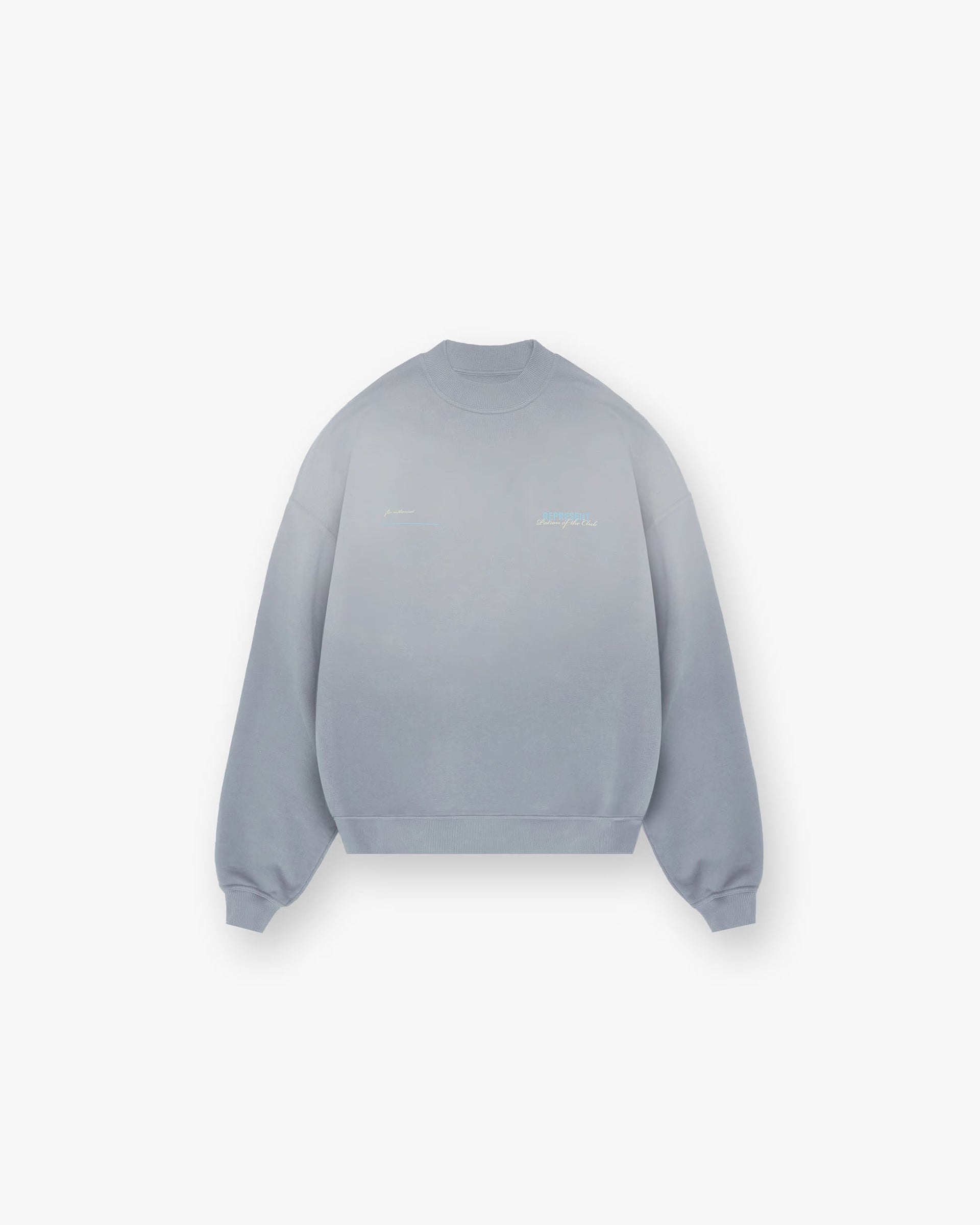 Patron Of The Club Sweater - Washed Grey