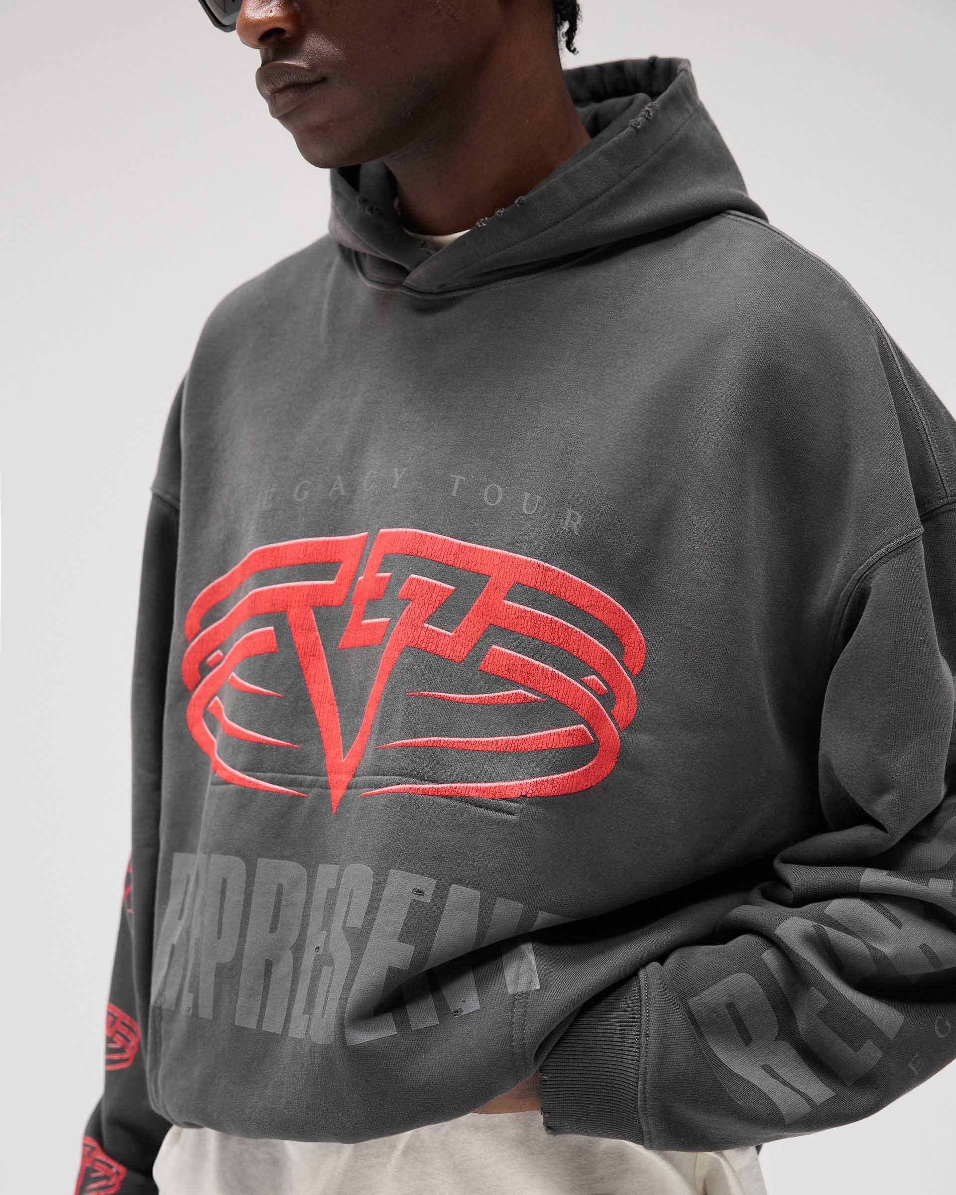 Reversible Living Legacy Tour Hoodie - Sun Fade Grey