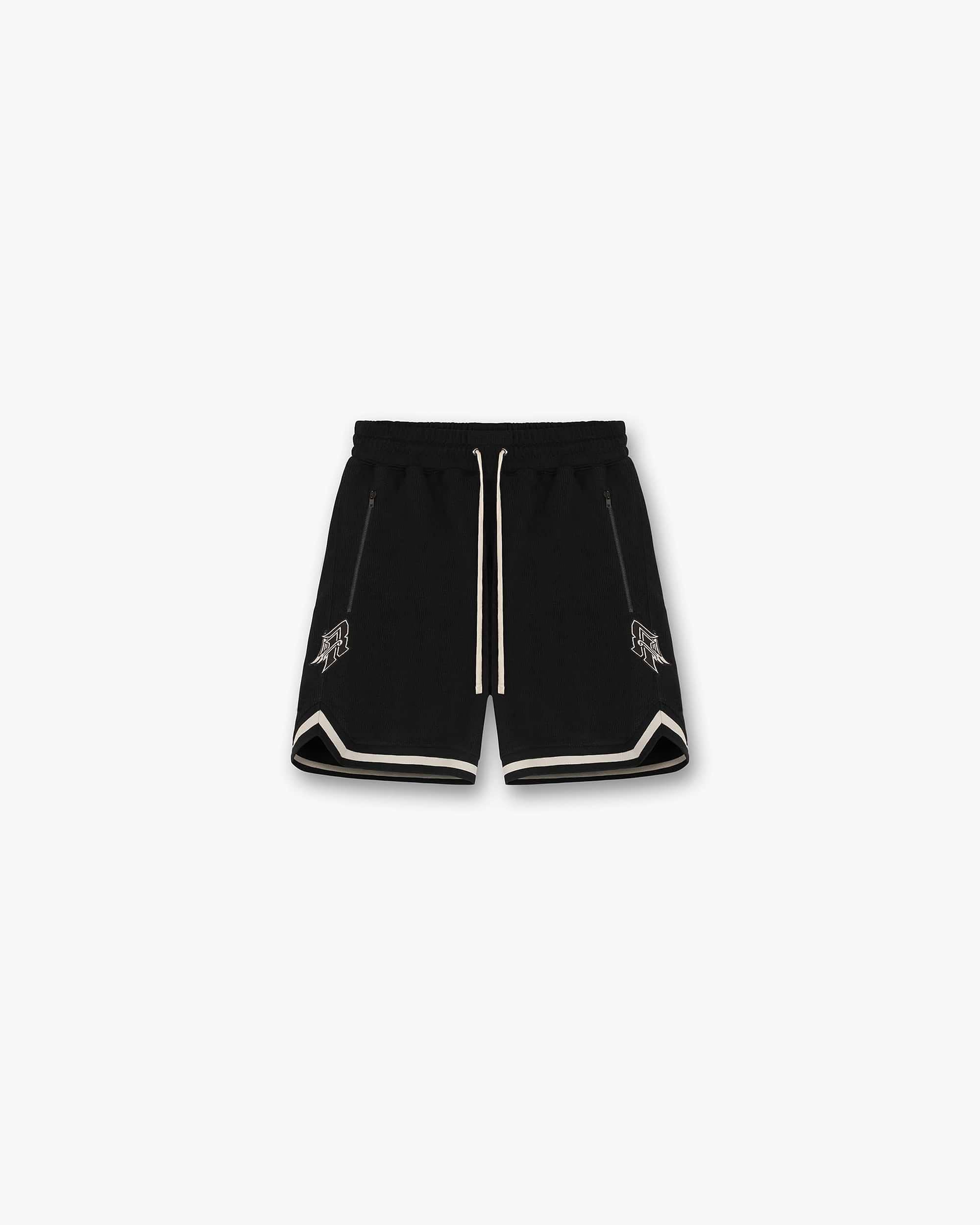 Basketball Shorts | Jet Black Shorts SS22 | Represent Clo