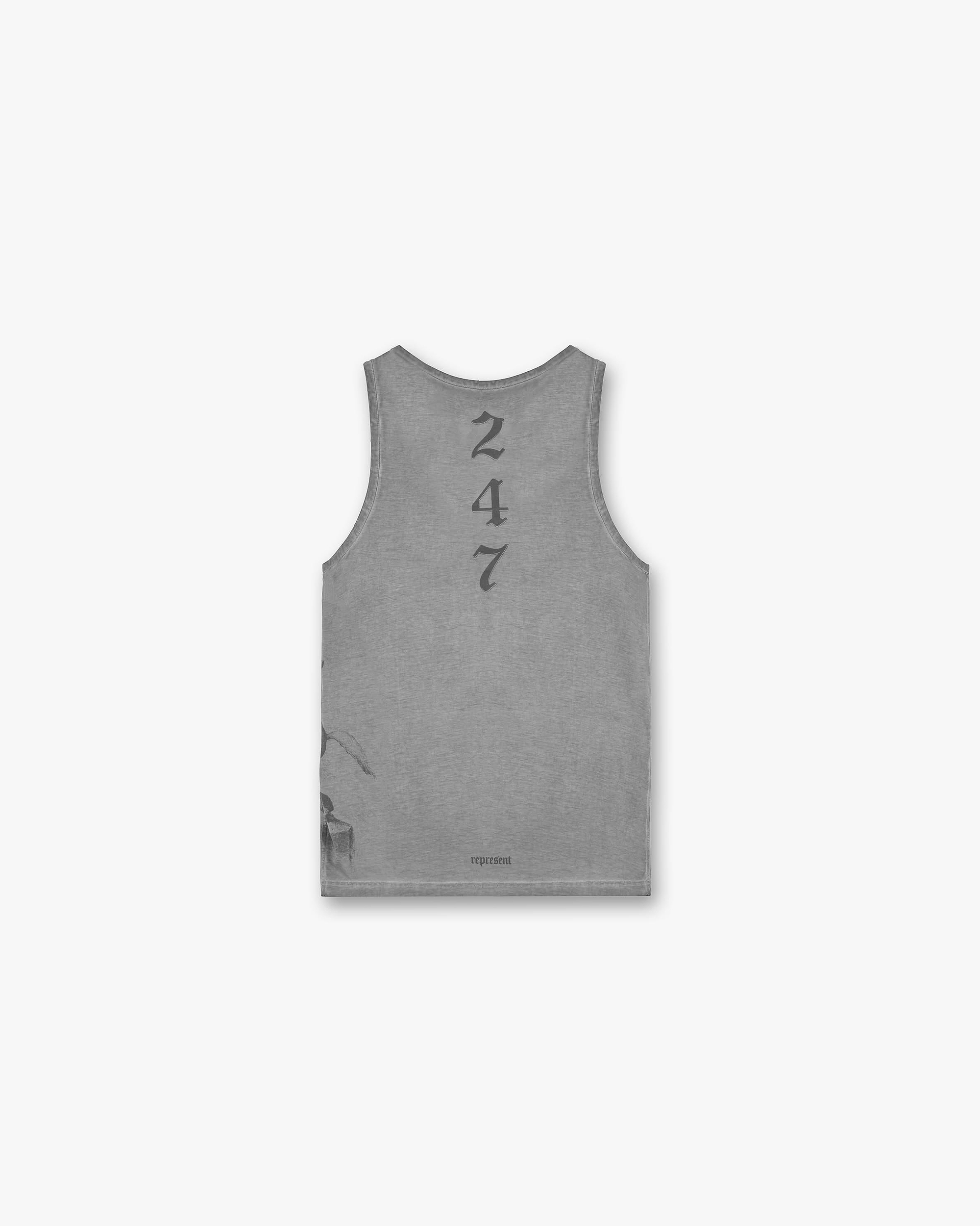 Vintage 247 Run Vest - Smoke