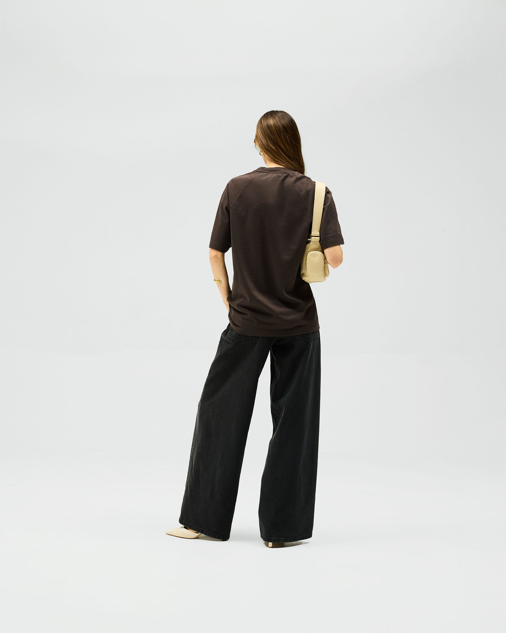 Owners Club Boyfriend T-Shirt - Black Coffee