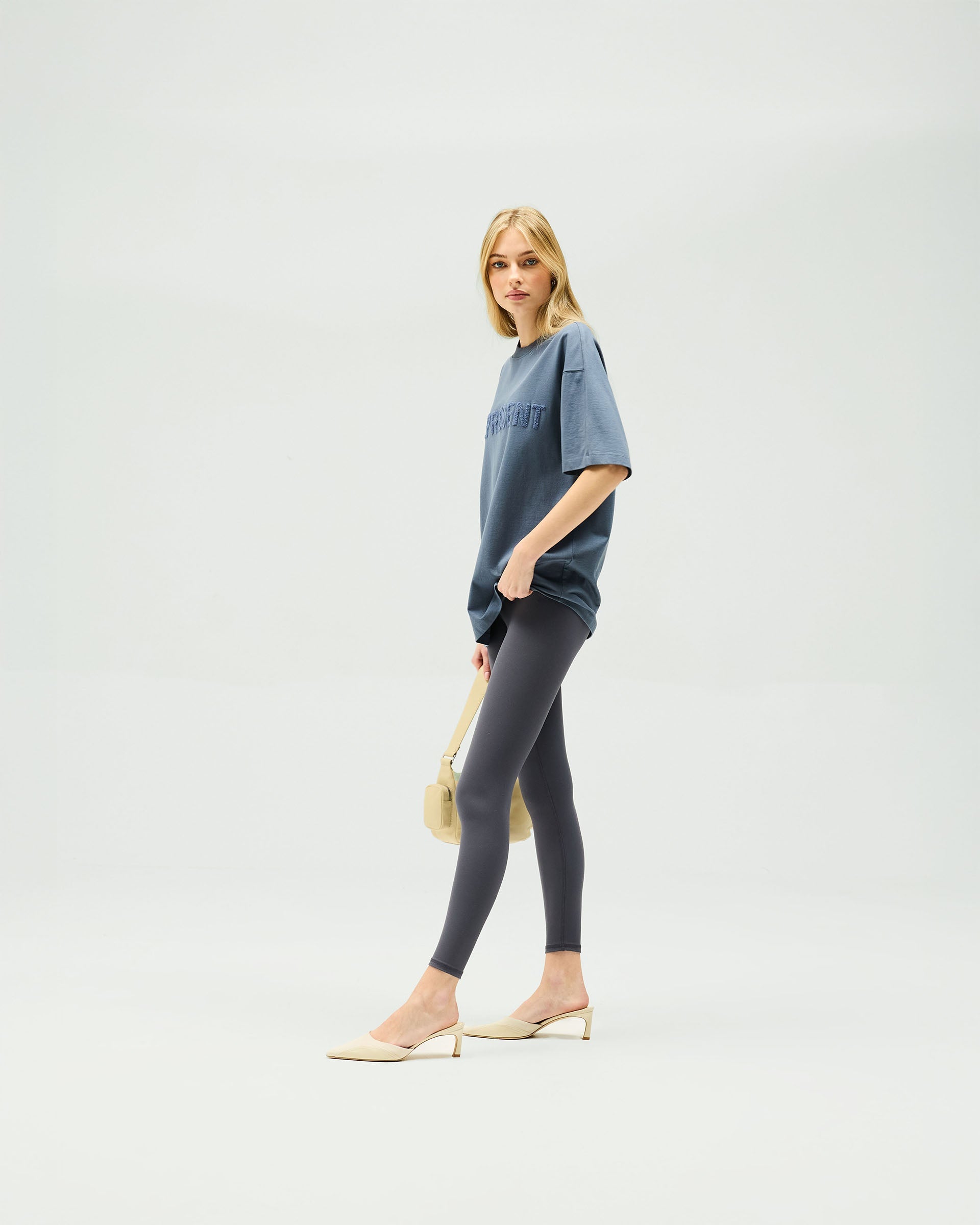 Owners Club Boyfriend T-Shirt - Steel Blue