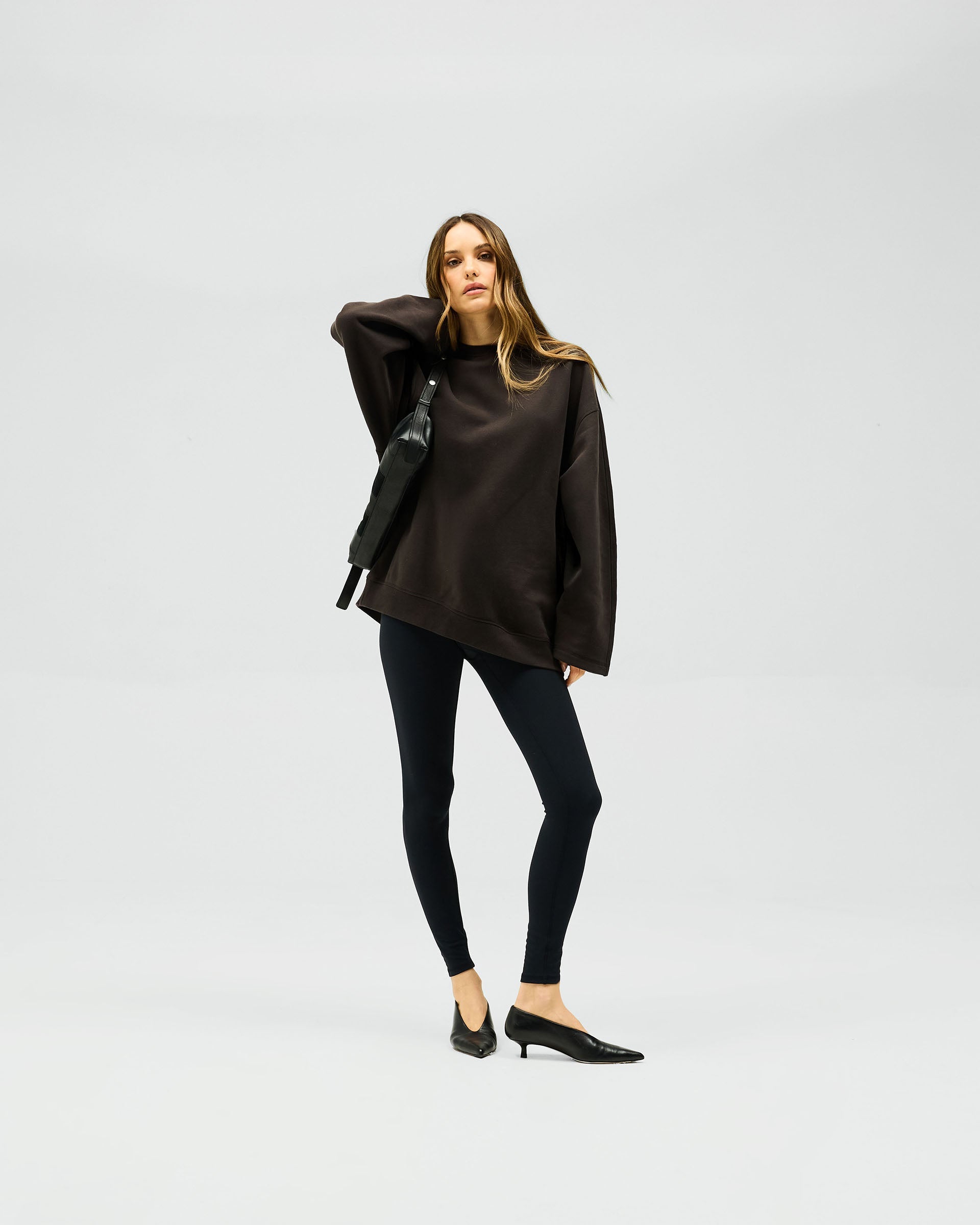 Owners Club Relaxed Sweater - Black Coffee