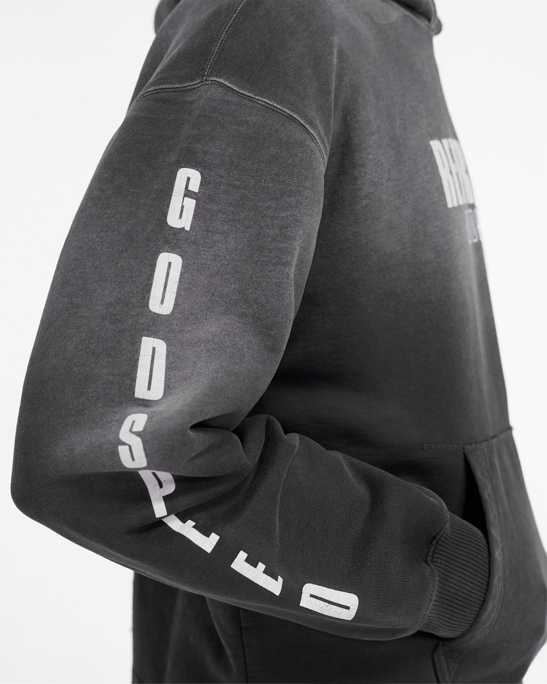 Godspeed Hoodie - Aged Black | REPRESENT