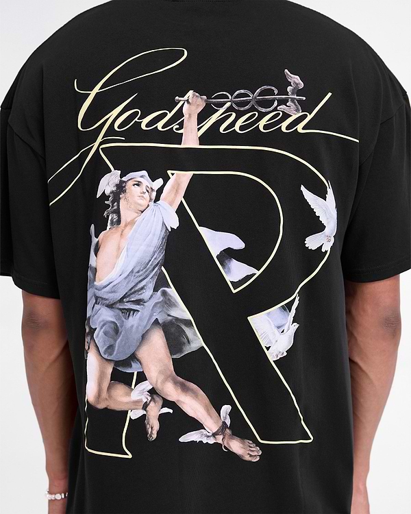 Hermes T-Shirt - Jet Black | REPRESENT 