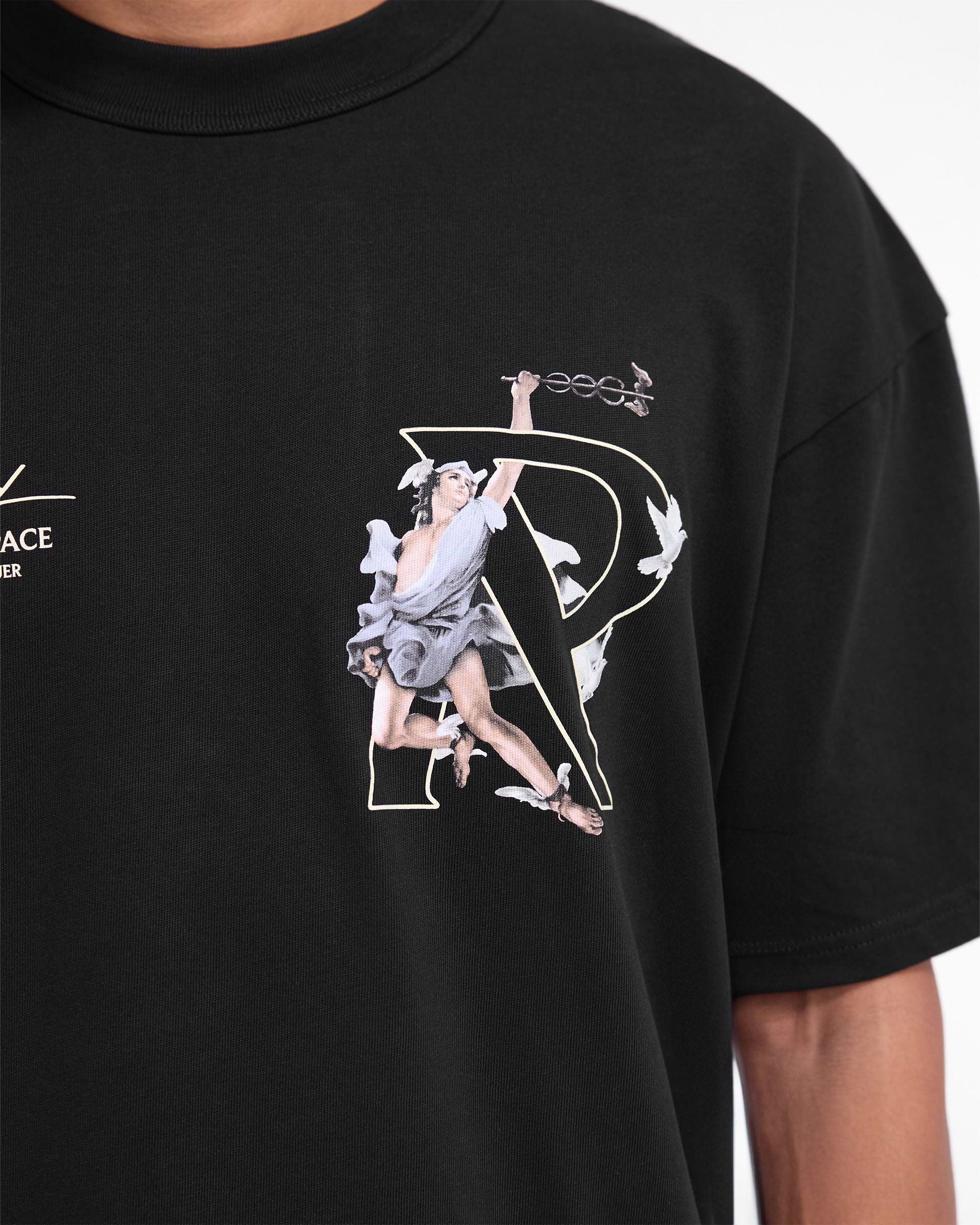 Hermes T-Shirt - Jet Black | REPRESENT
