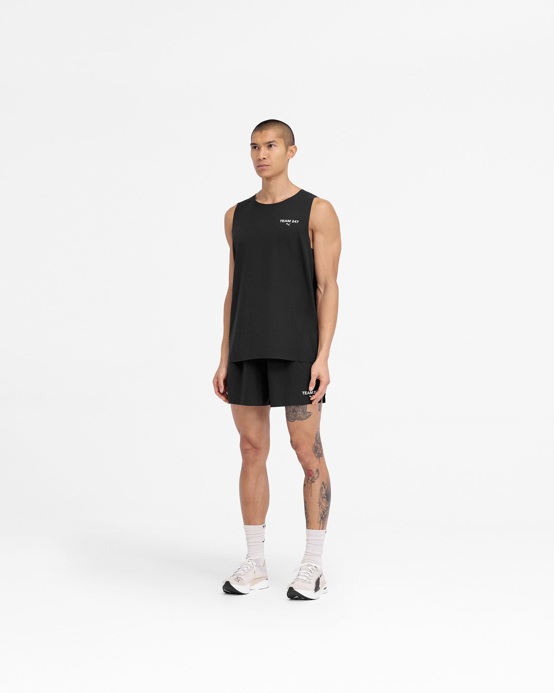 247 X Puma Oversized Tank - Black