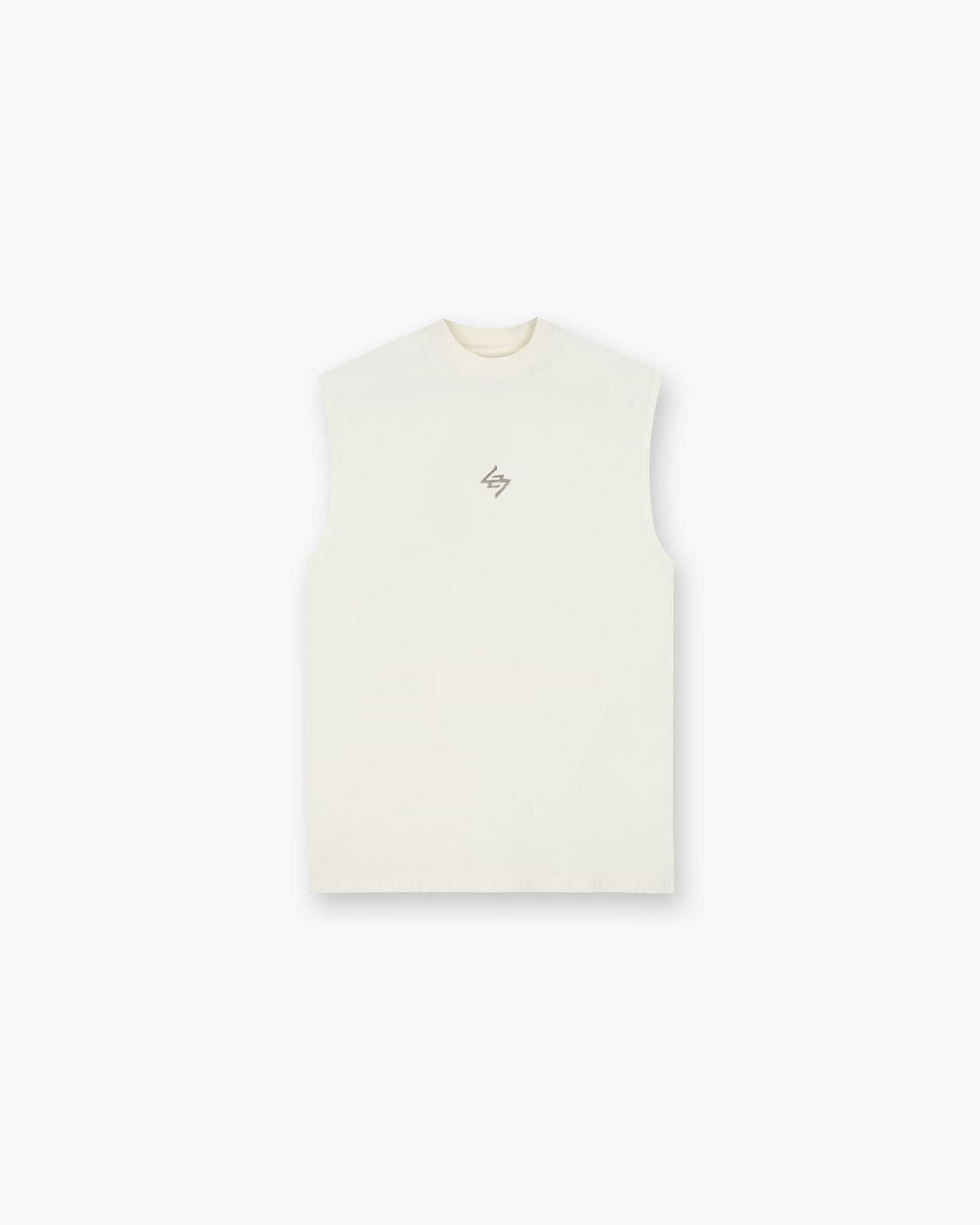 247 Motion Oversized Tank - Flat White