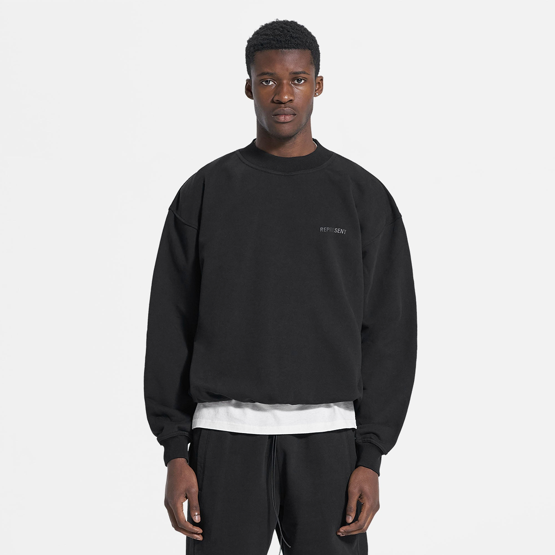 Blank Sweater - All Black