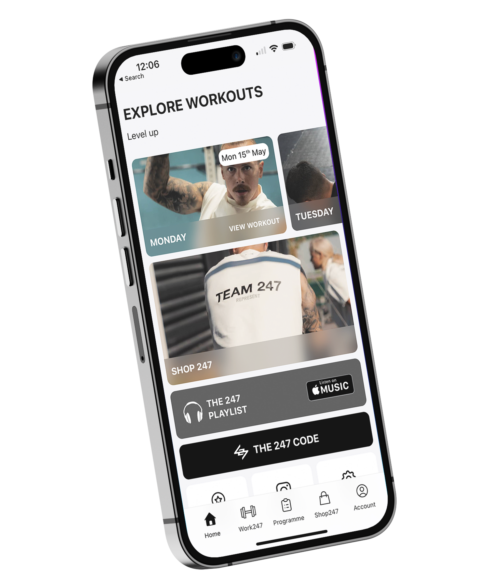 Represent App 247 Workouts | REPRESENT