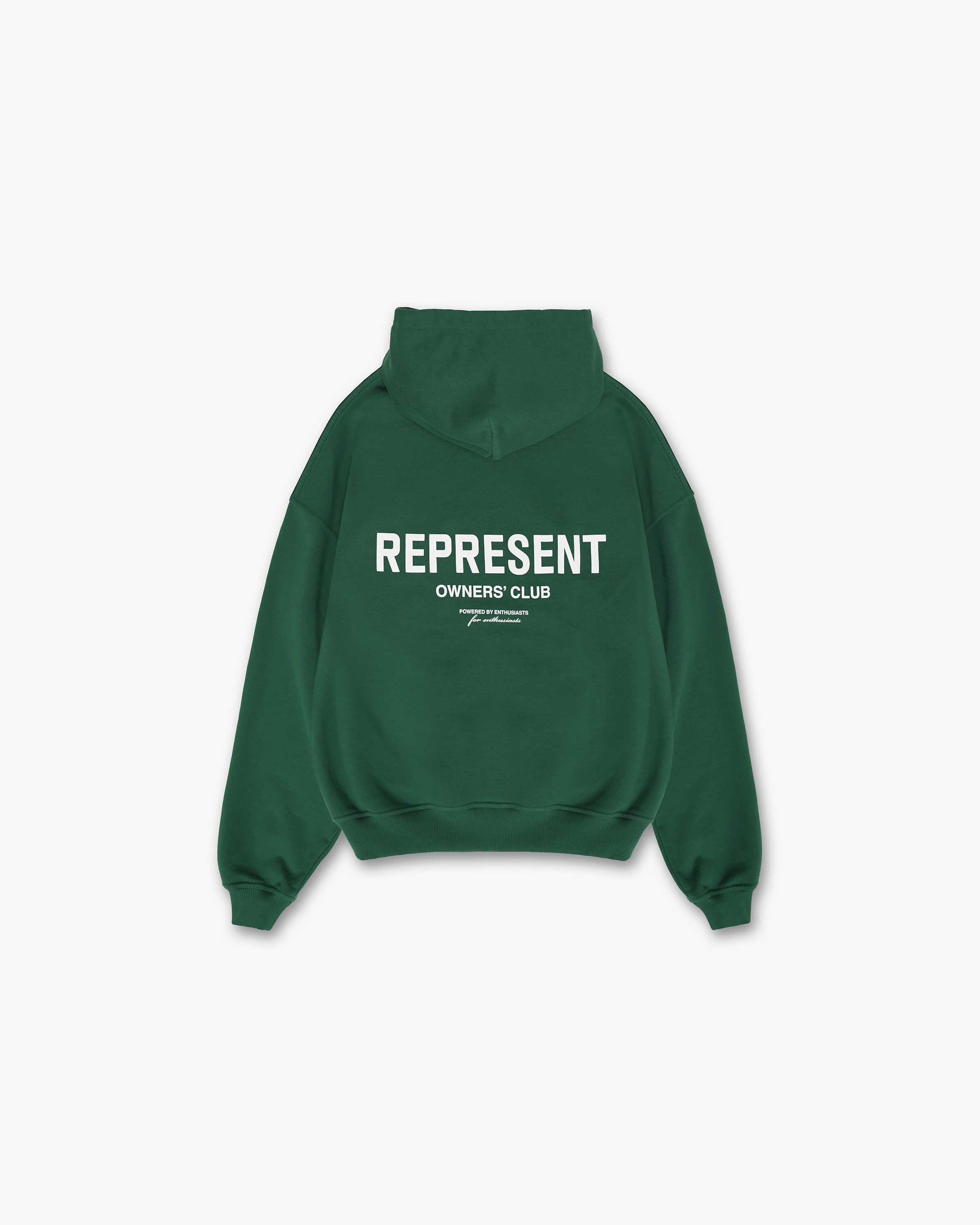 Represent Owners Club Hoodie - Racing Green