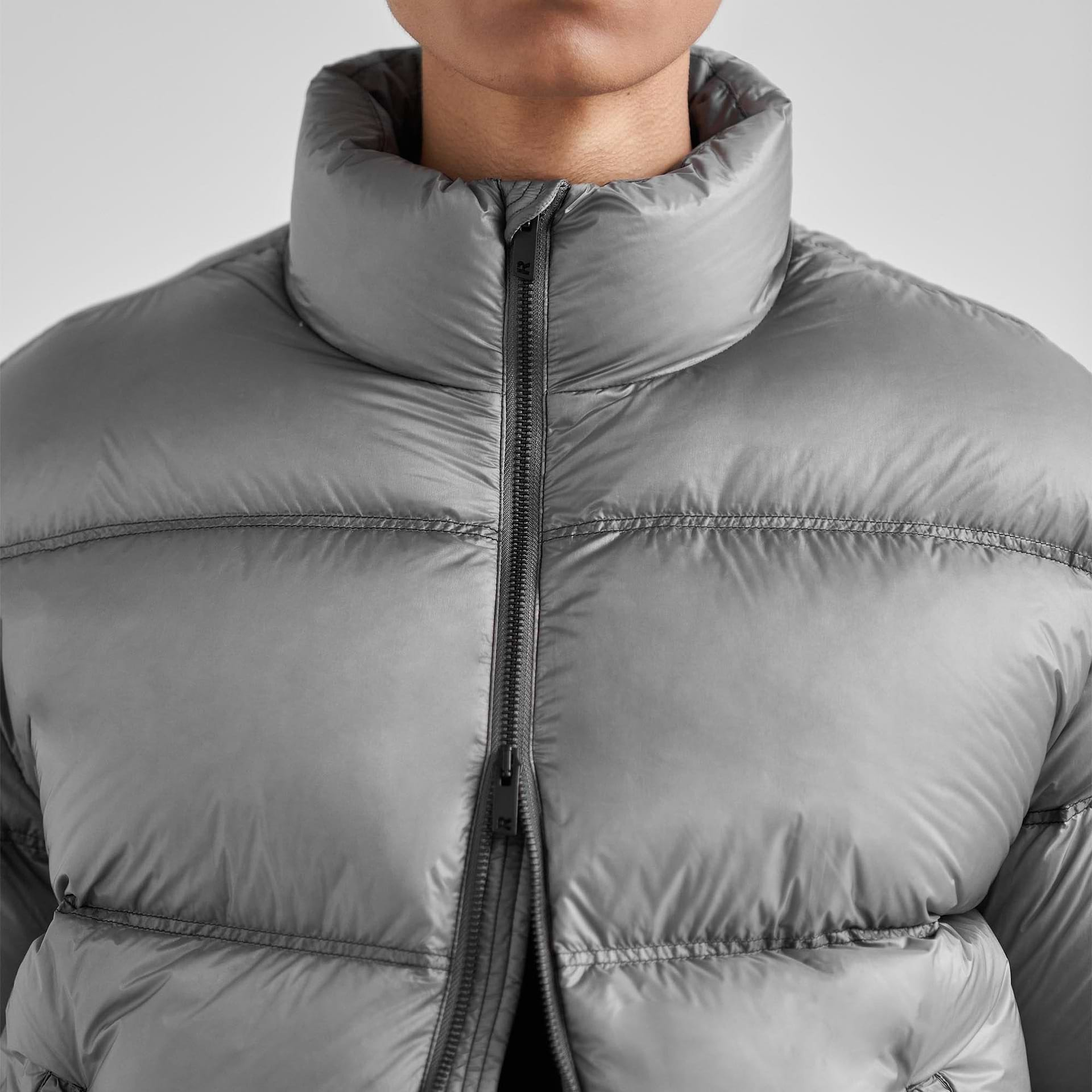 Puffer Jacket - Frosted Grey