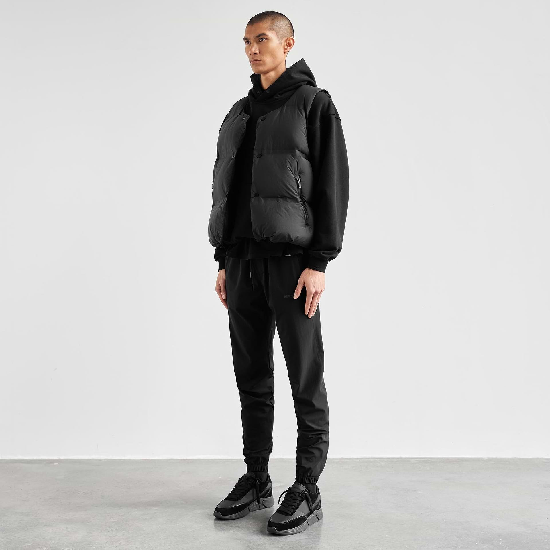 Puffer Vest - Black