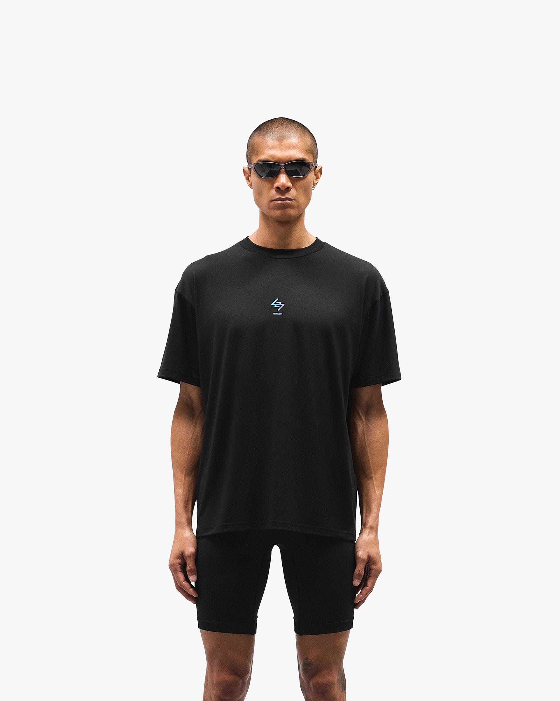 247 Oversized T-Shirt - Purple Fade