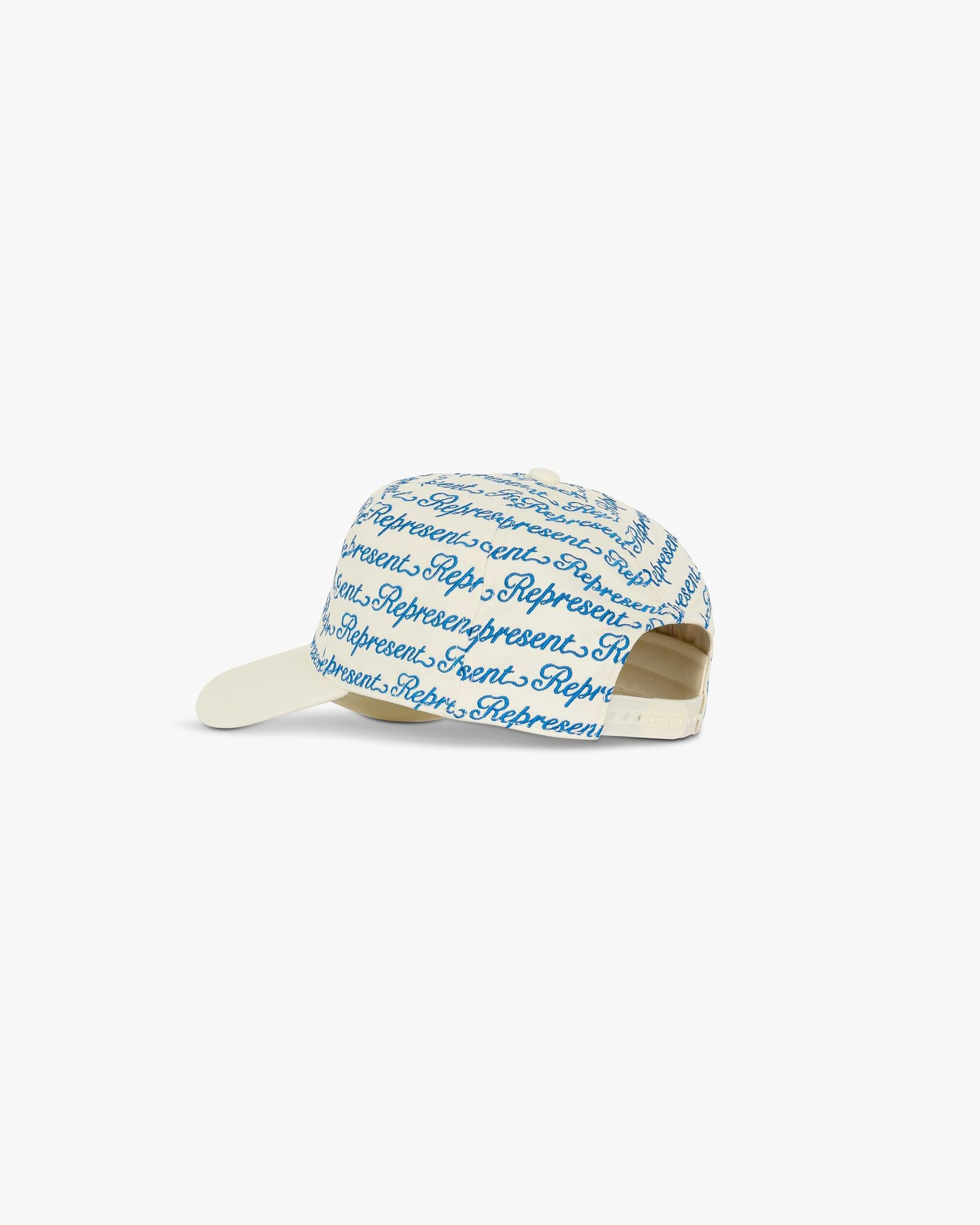 Embroidered Cap - Antique White