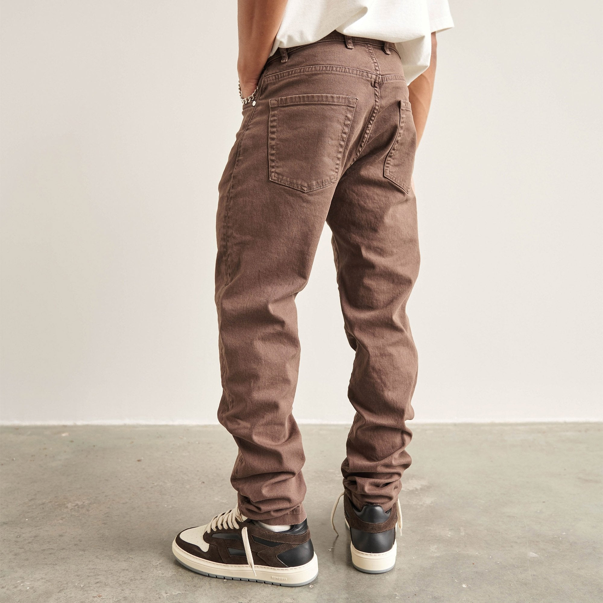 Baggy Denim - Brown