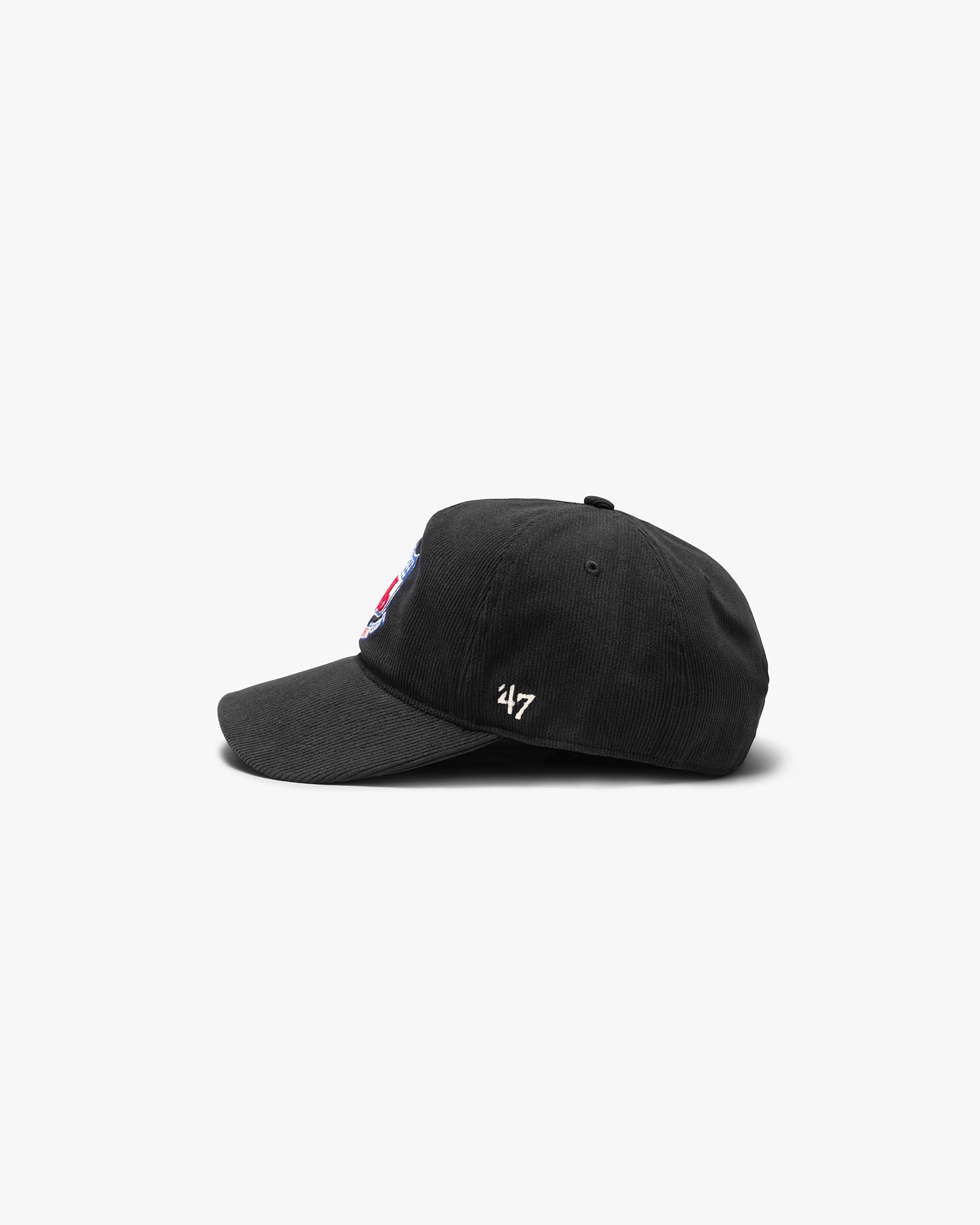 NFL Shield x 47 Cap Jet black | Represent x NFL Collaborations