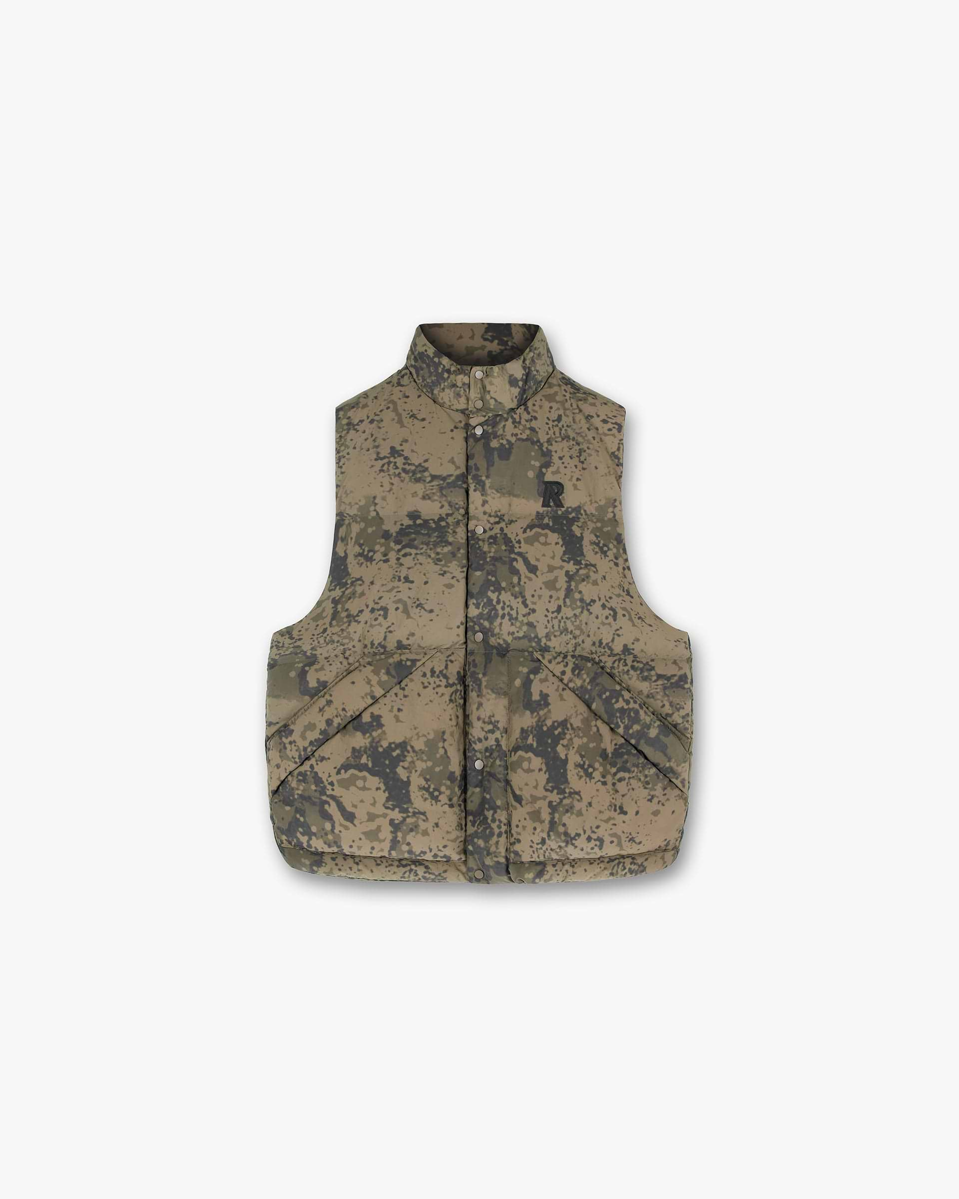 Puffer Gilet - Camo