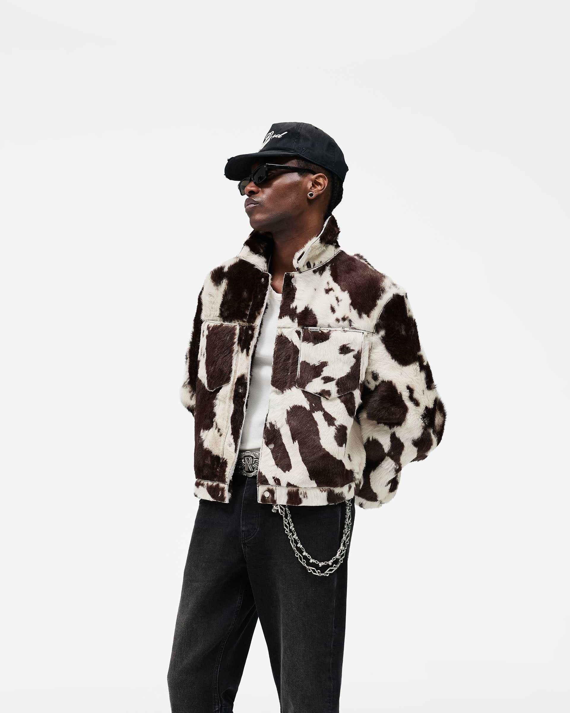 Cowhide Trucker Jacket | Italian Leather | REPRESENT SS26 | REPRESENT
