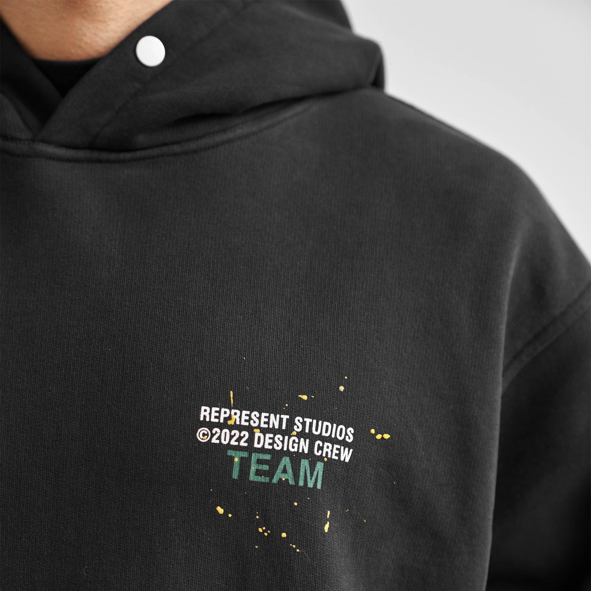 Design Team Hoodie - Off Black