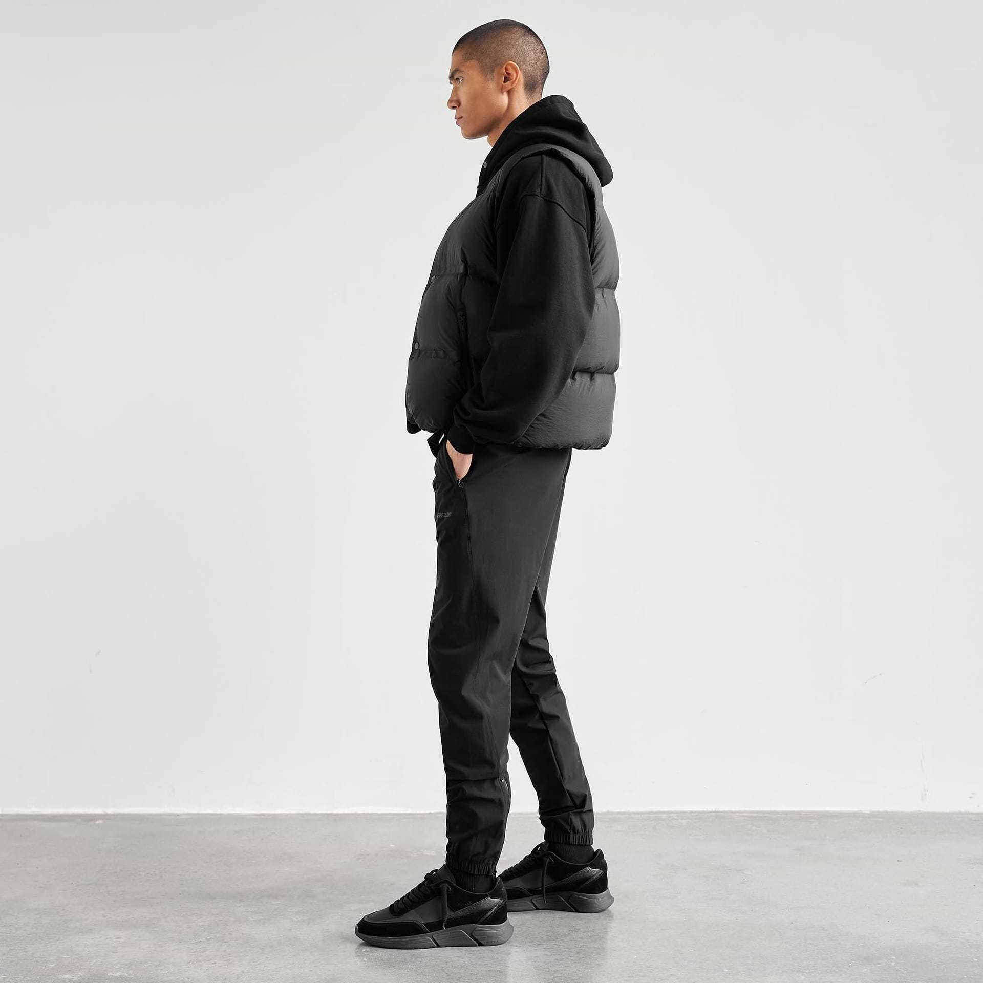 Puffer Vest - Black