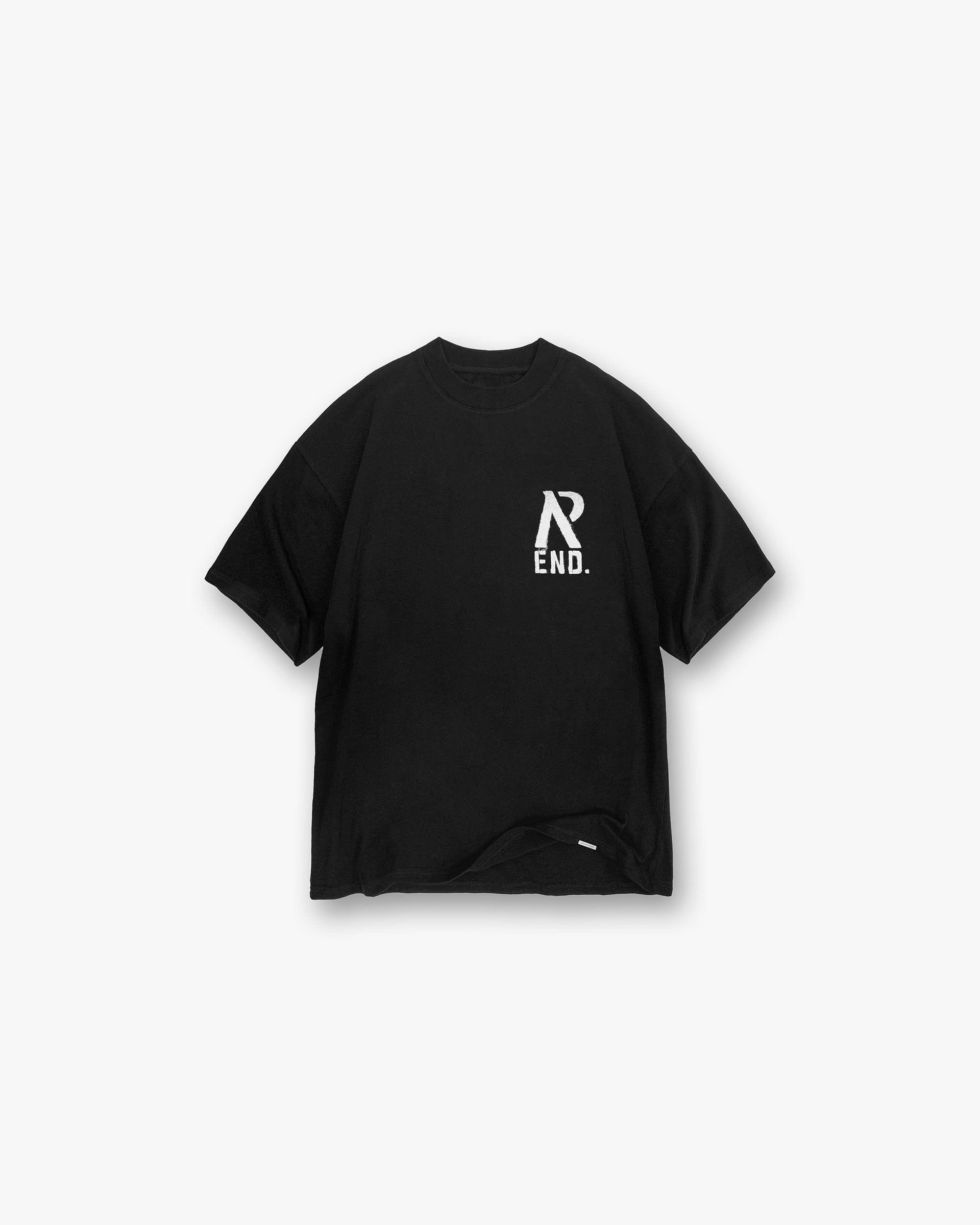 Represent X End Workshop T-Shirt - Off Black