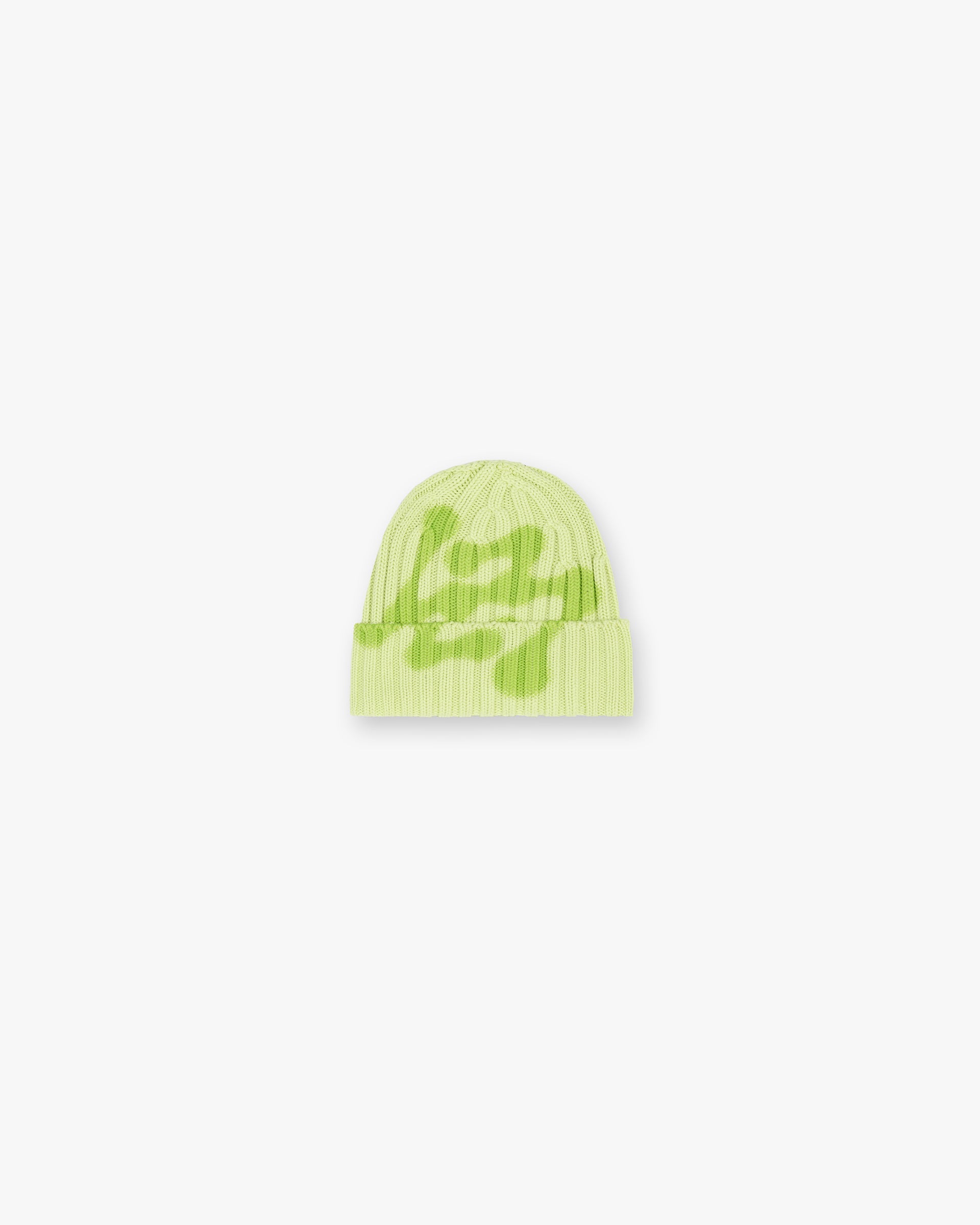 247 Heavy Rib Beanie - Shadow Lime