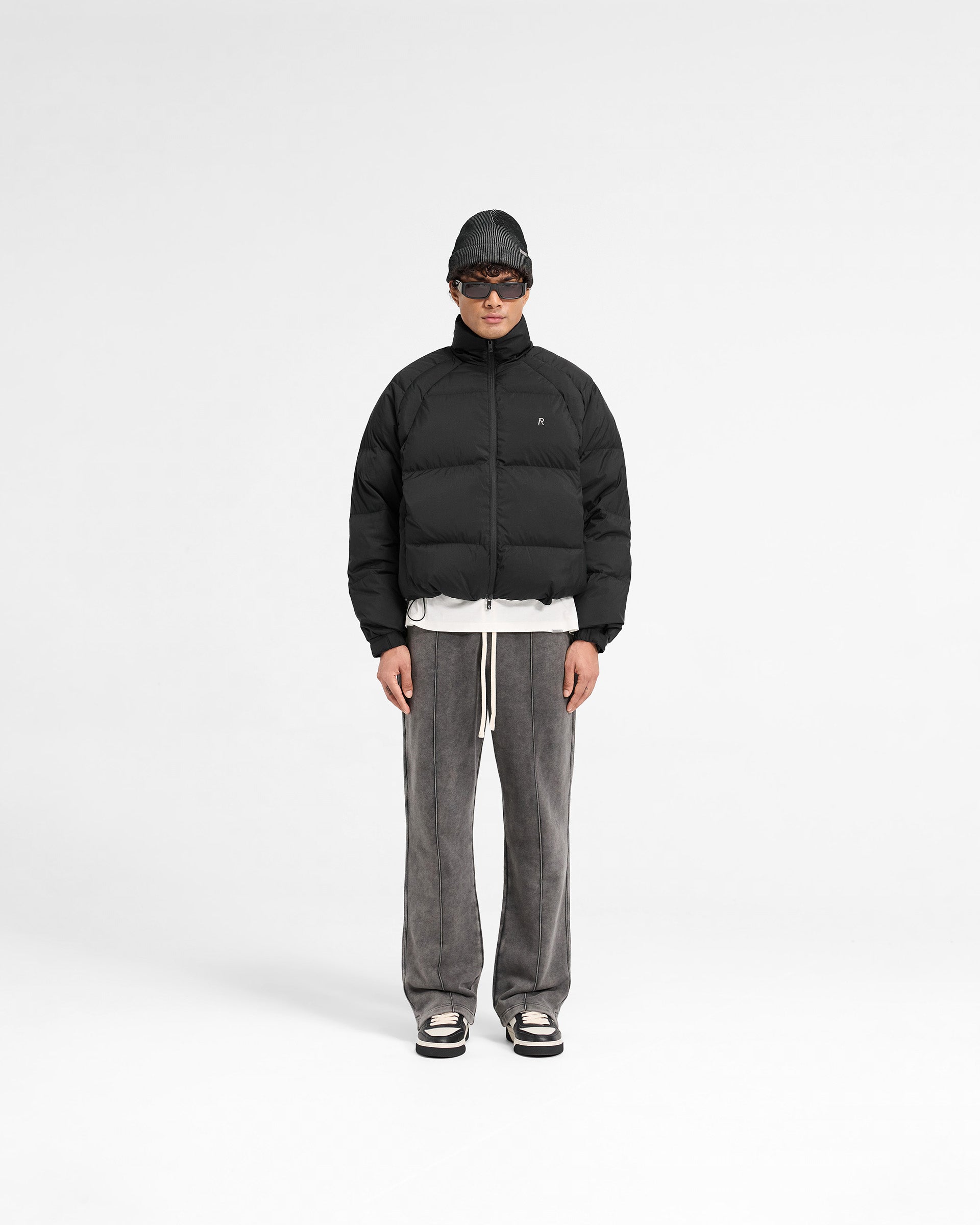 Funnel Neck Puffer - Black