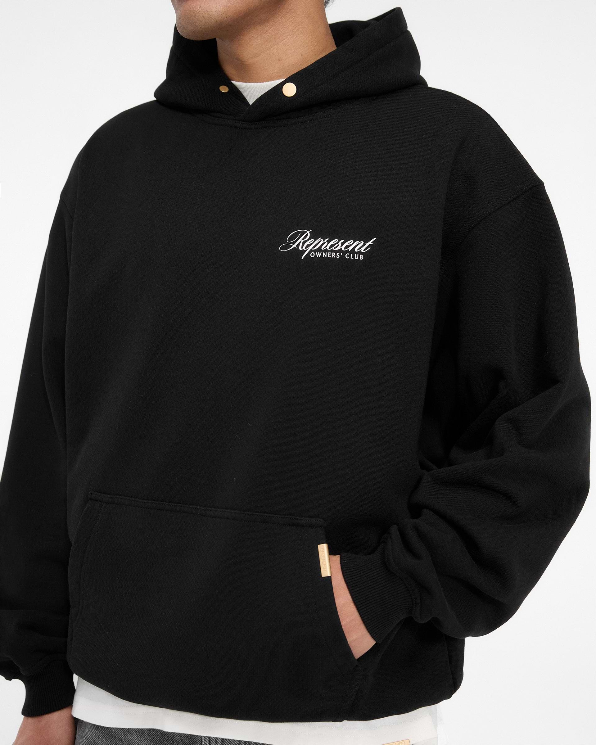 Represent X Harrods Bear Owners Club Hoodie - Jet Black