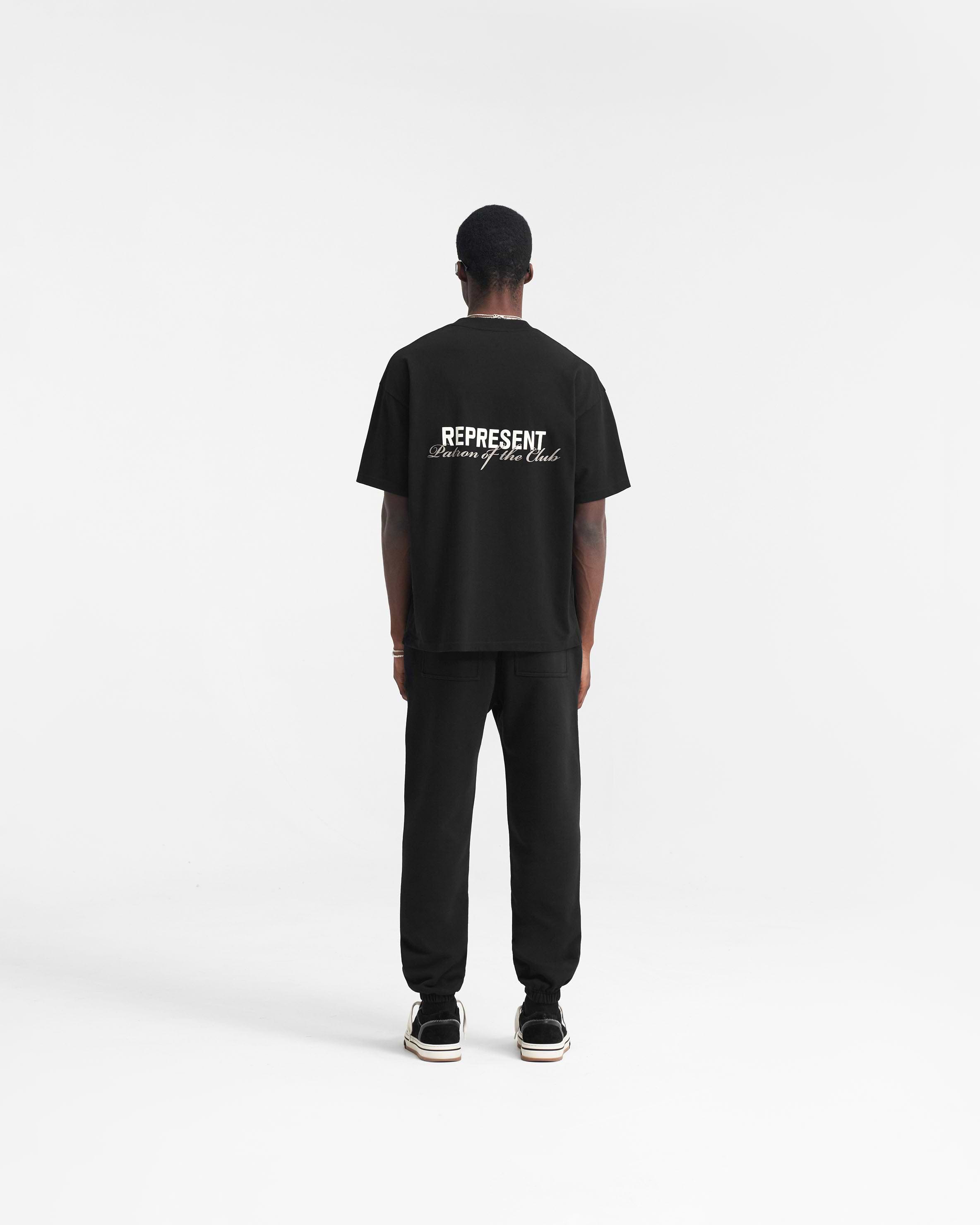 Patron Of The Club T-Shirt | Black | REPRESENT
