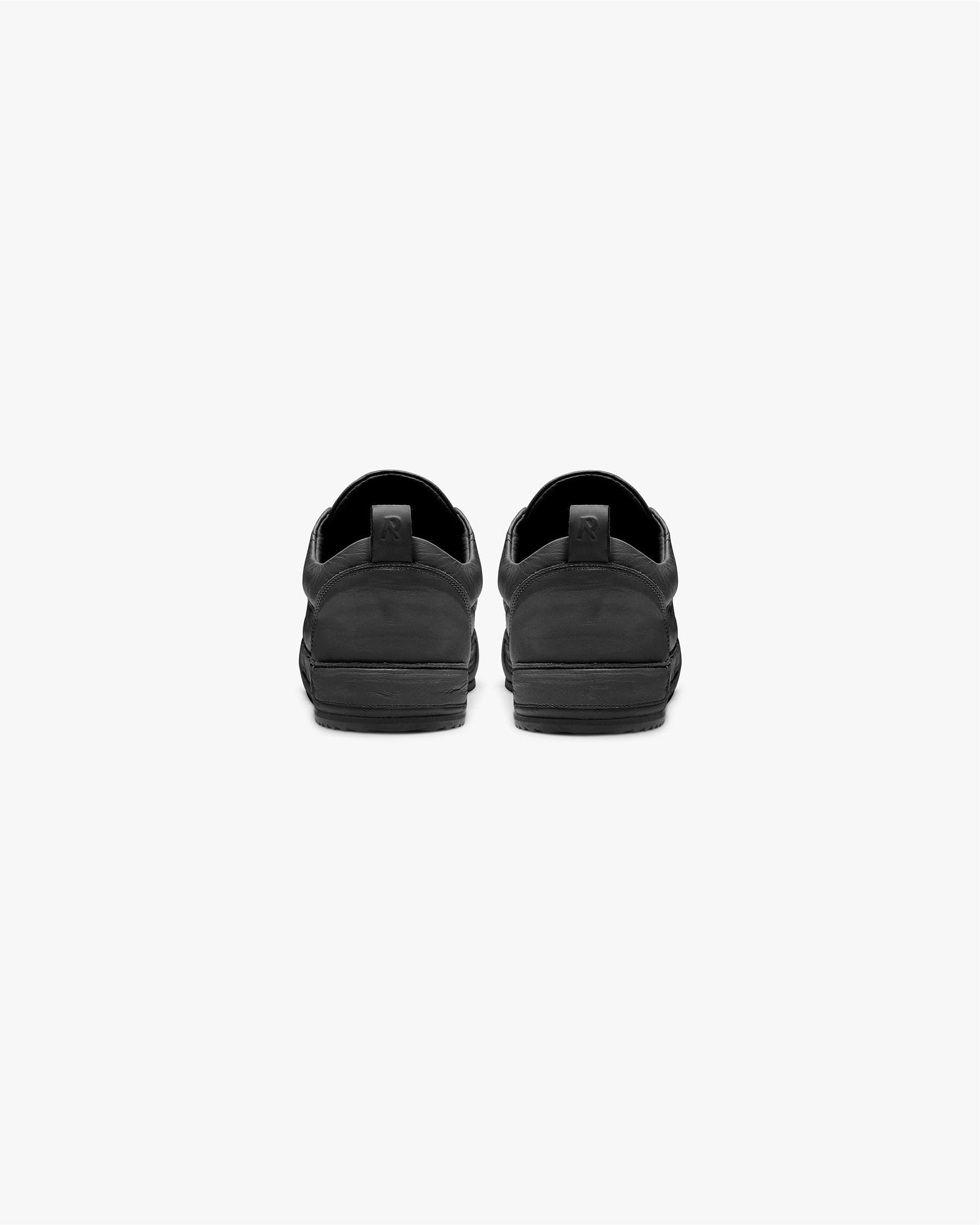 Jet Black Alpha Wrap Low Top | Mens Footwear | REPRESENT
