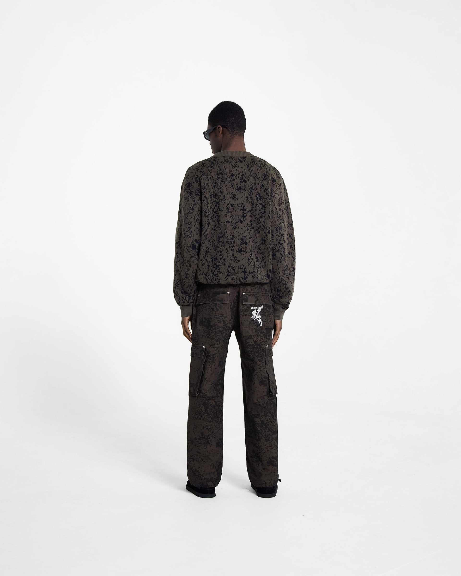 Jacquard Sweater - Camo