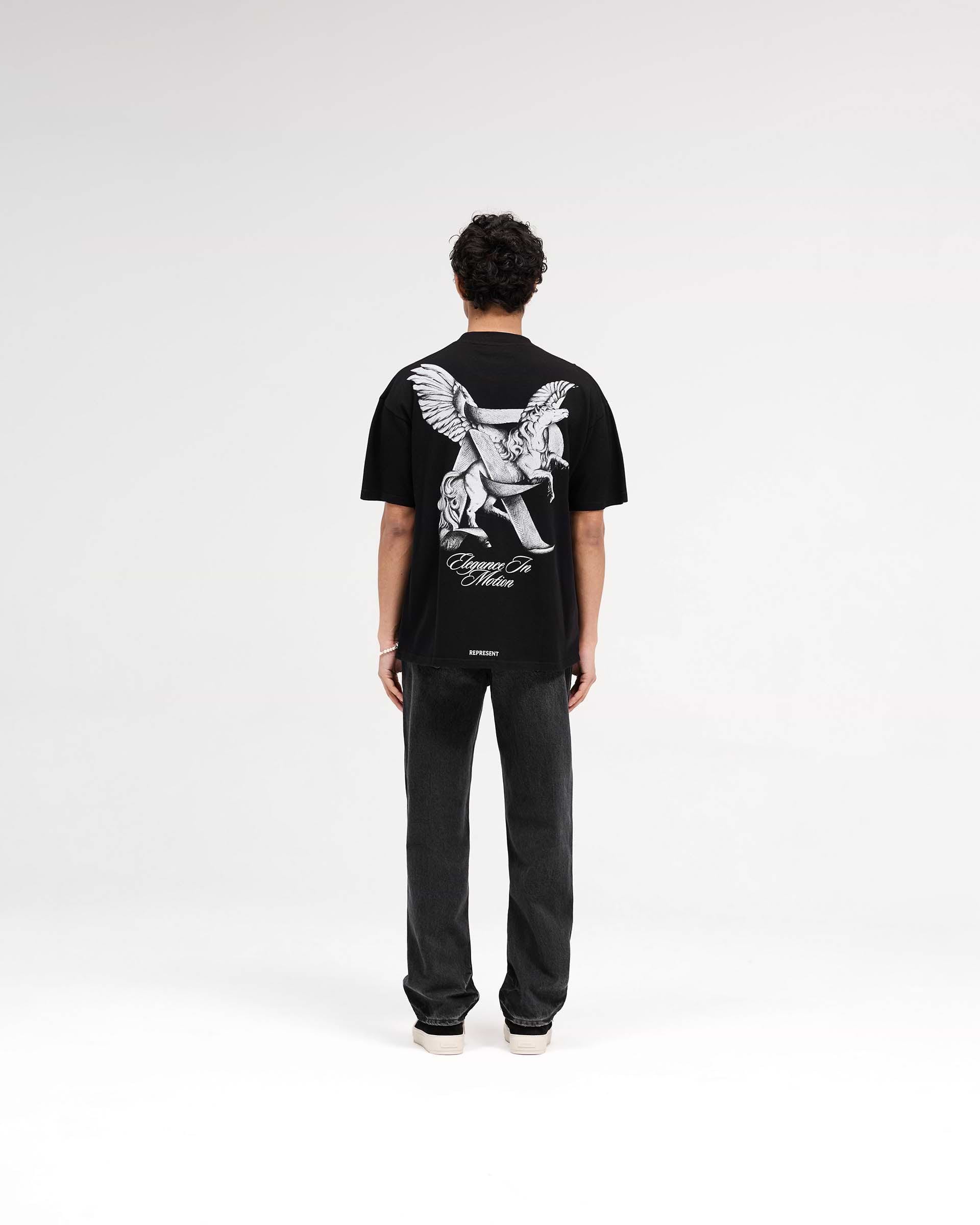 Elegance In Motion T-Shirt | Jet Black | REPRESENT