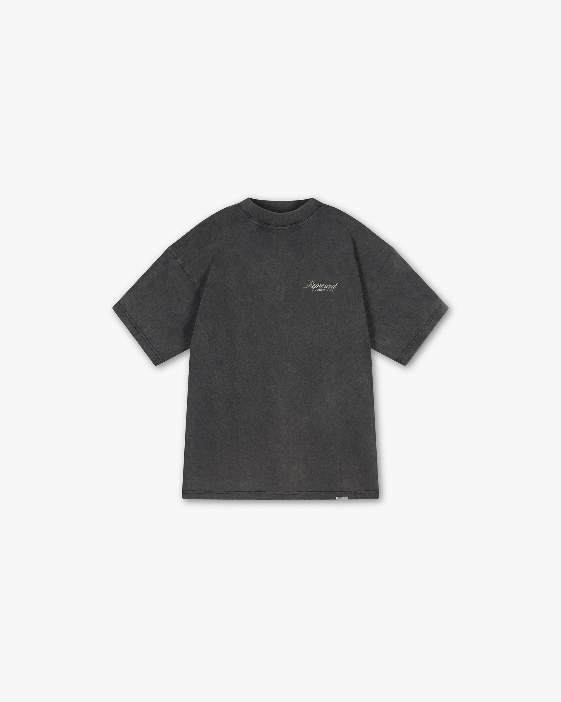 Represent Owners Club Script T-Shirt - Vintage Grey
