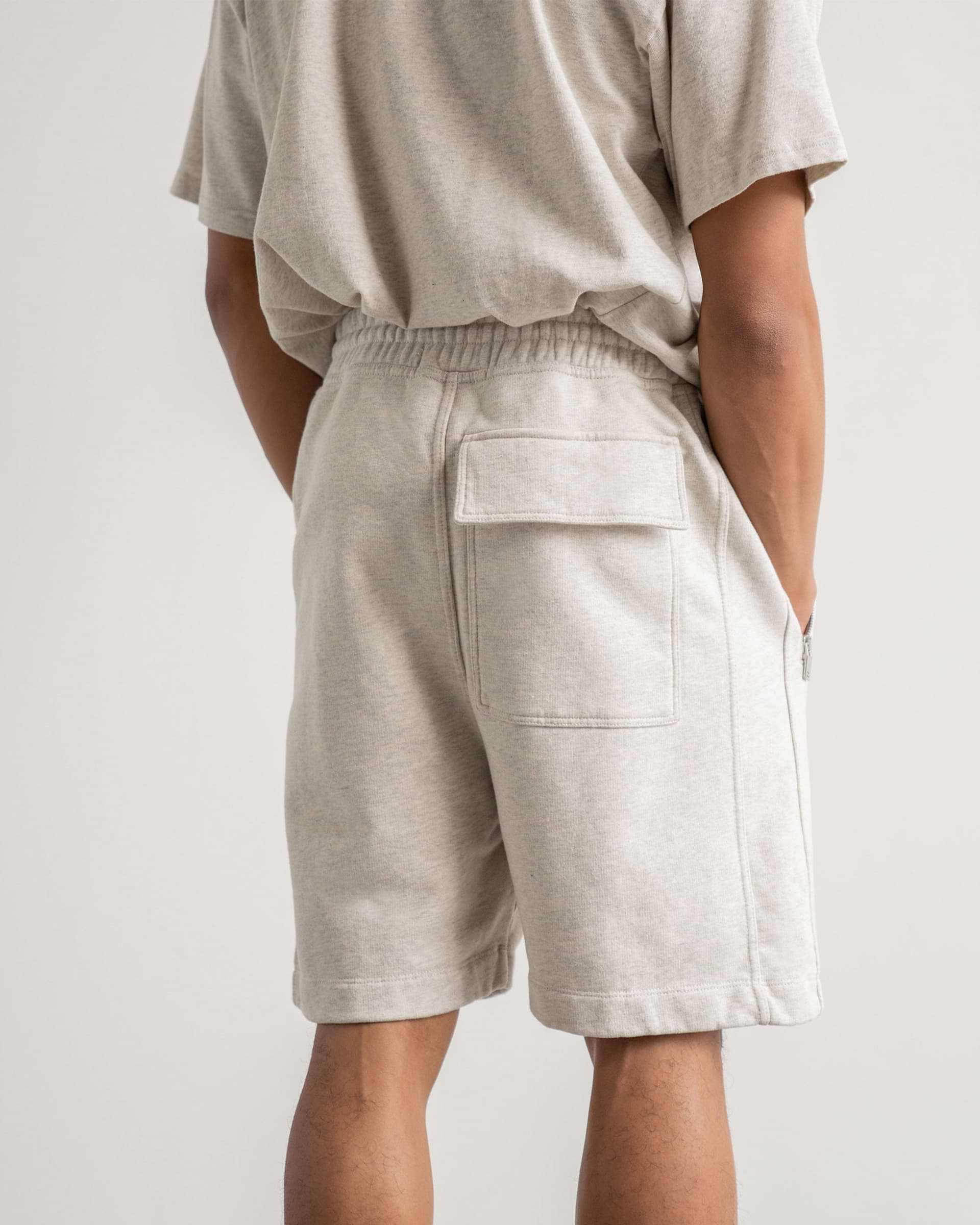 Blank Shorts - Cream Marl