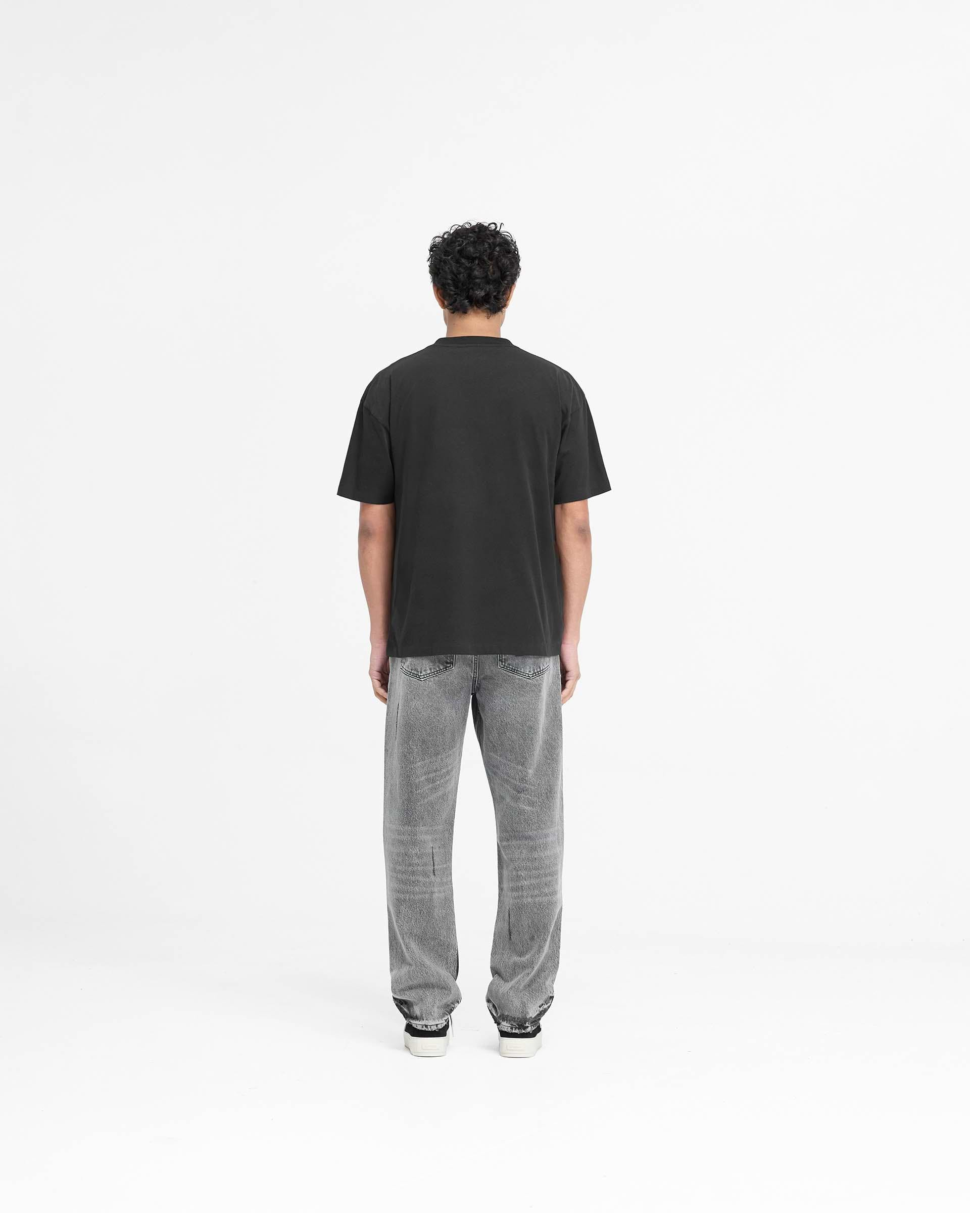 Serif Logo T-Shirt - Jet Black