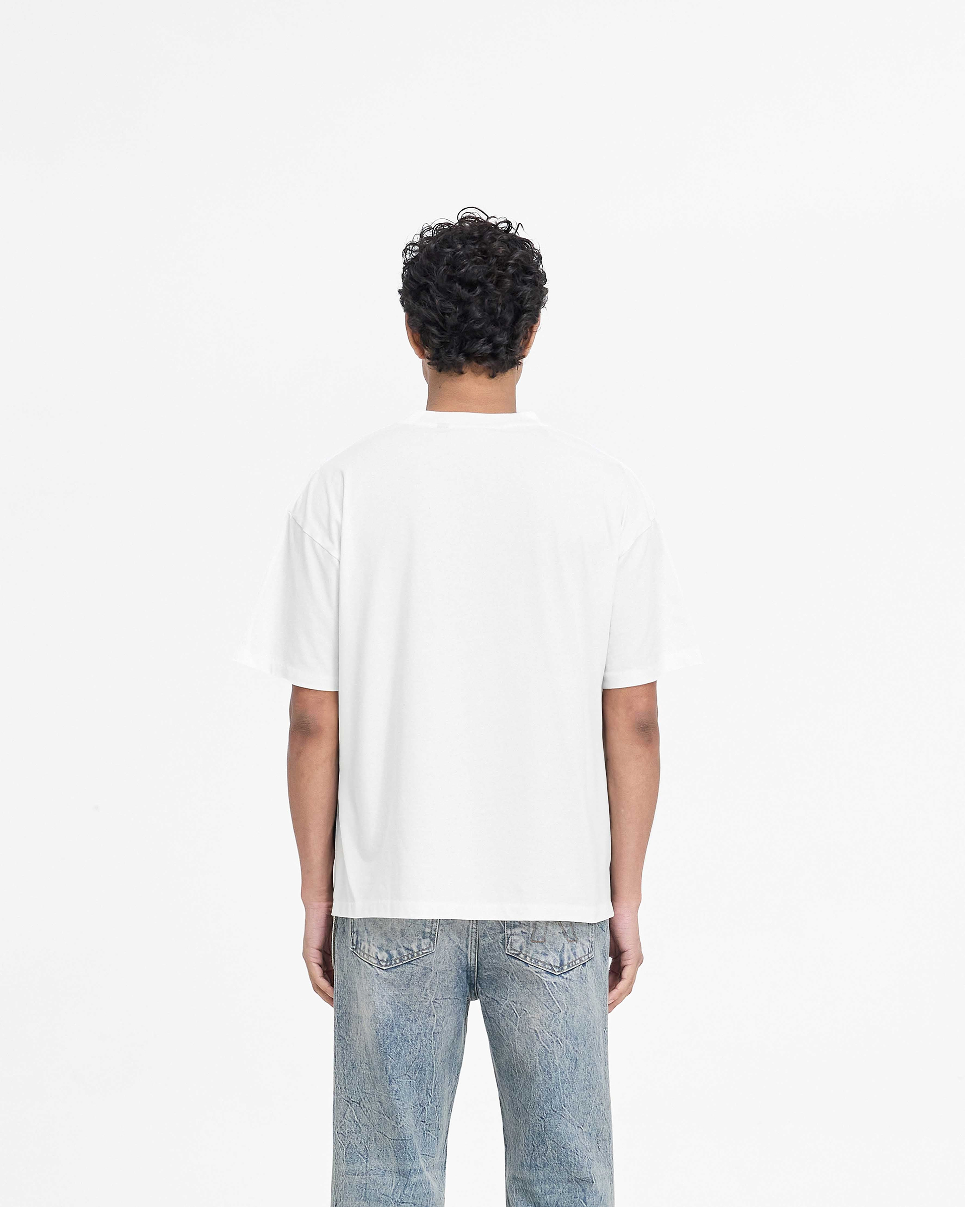 Serif Logo T-Shirt - Flat White