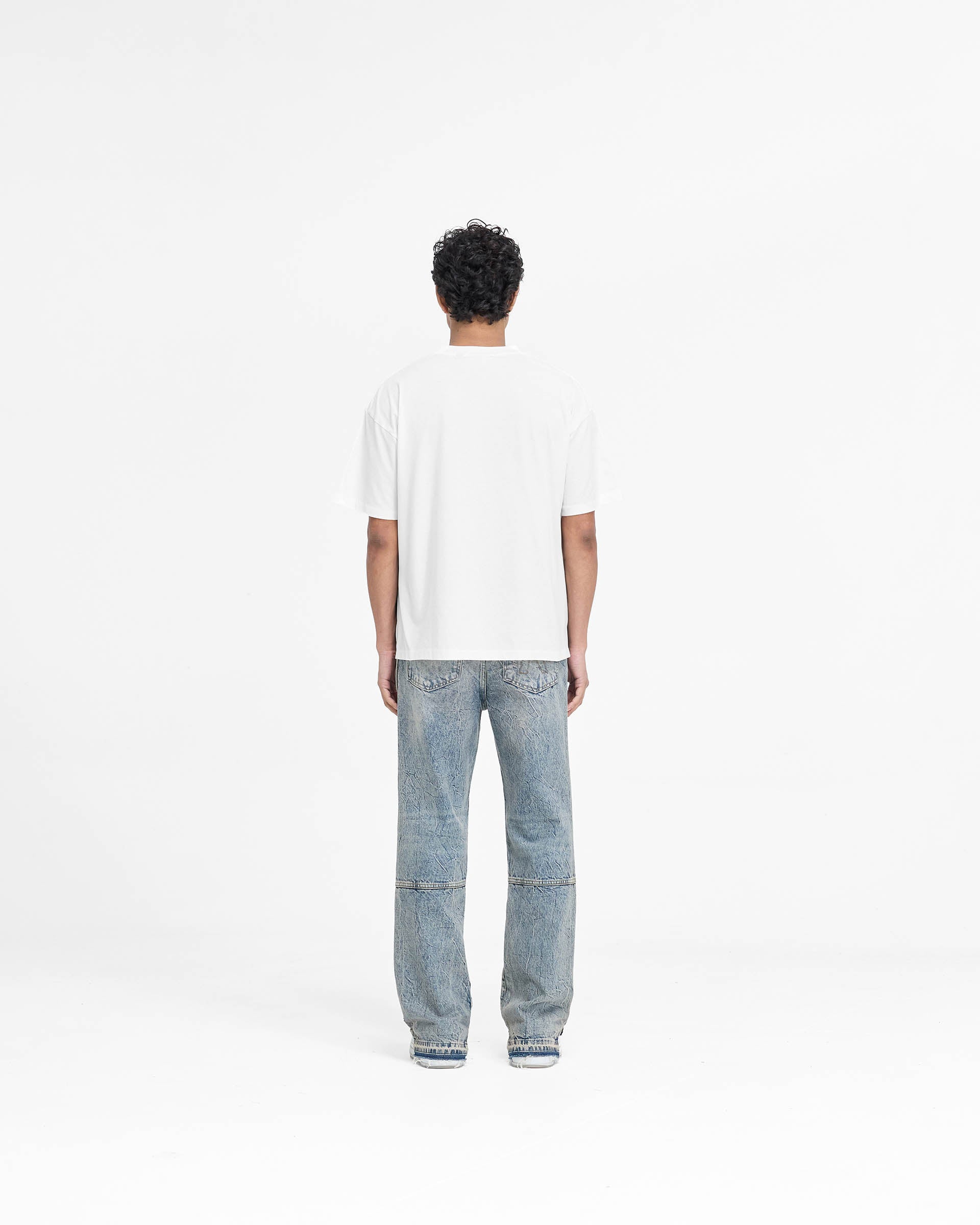 Serif Logo T-Shirt - Flat White