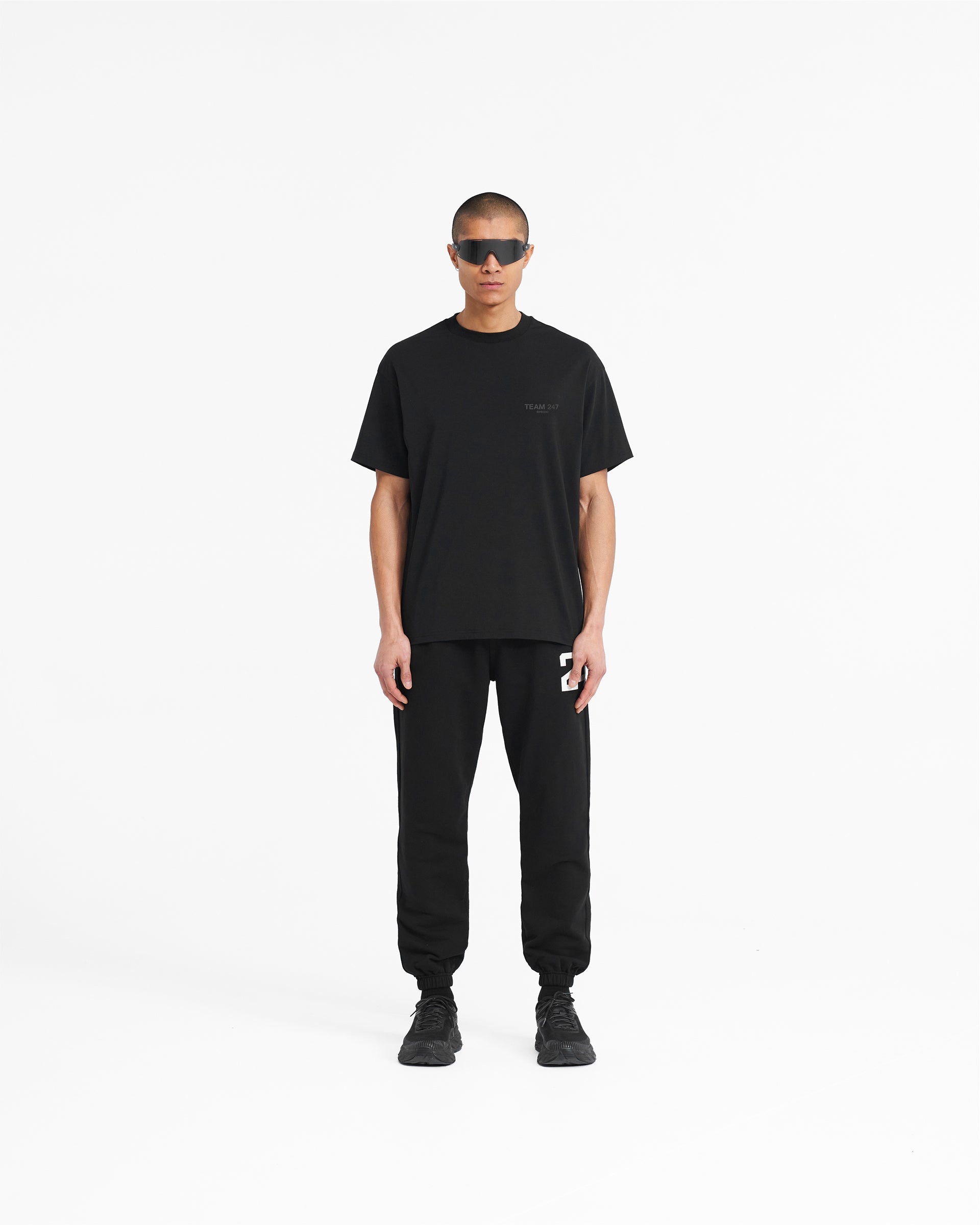 Team 247 Oversized T-Shirt - Matte Black